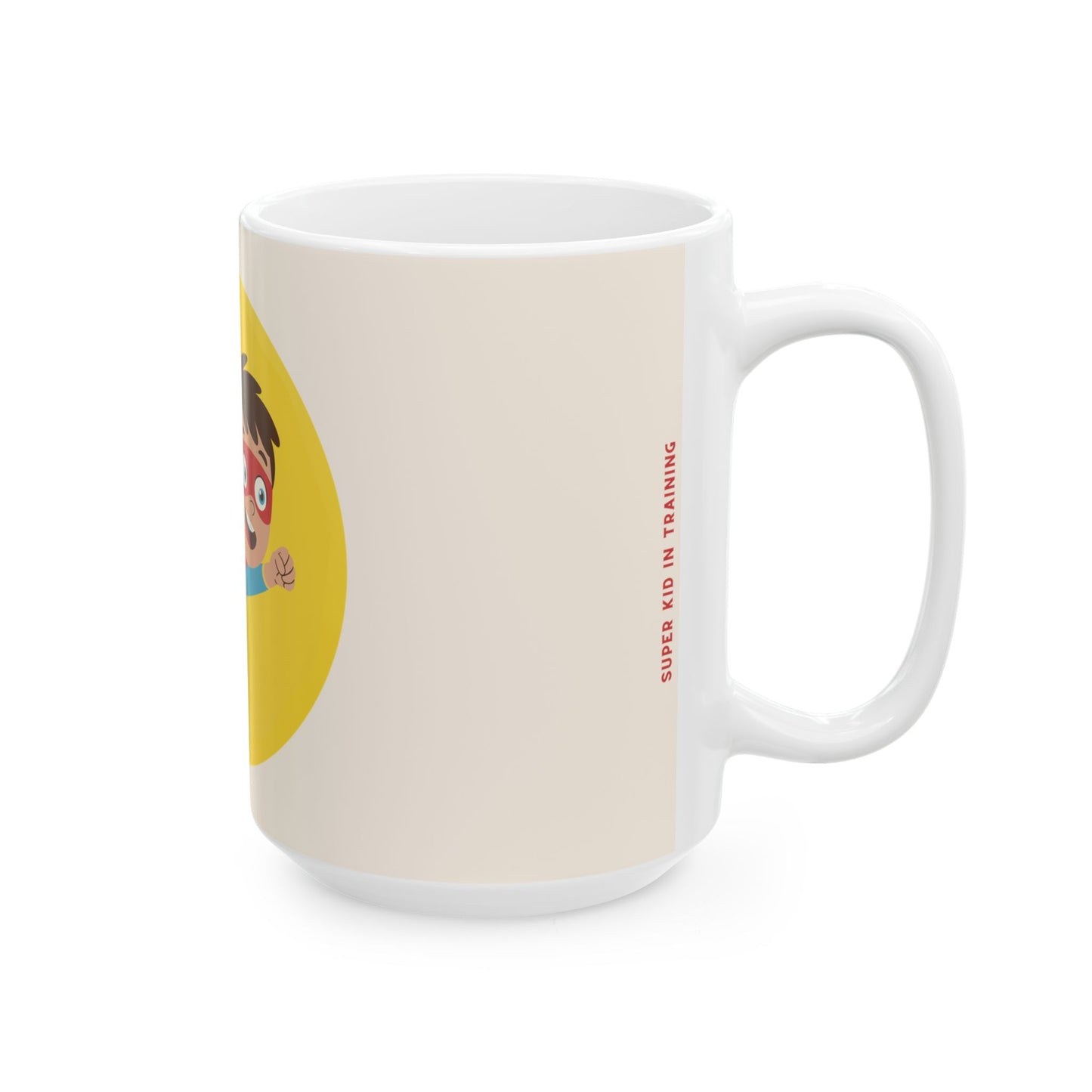 Flying Boy Superhero Kid's Mug — Super Kid in Training Collection Mug