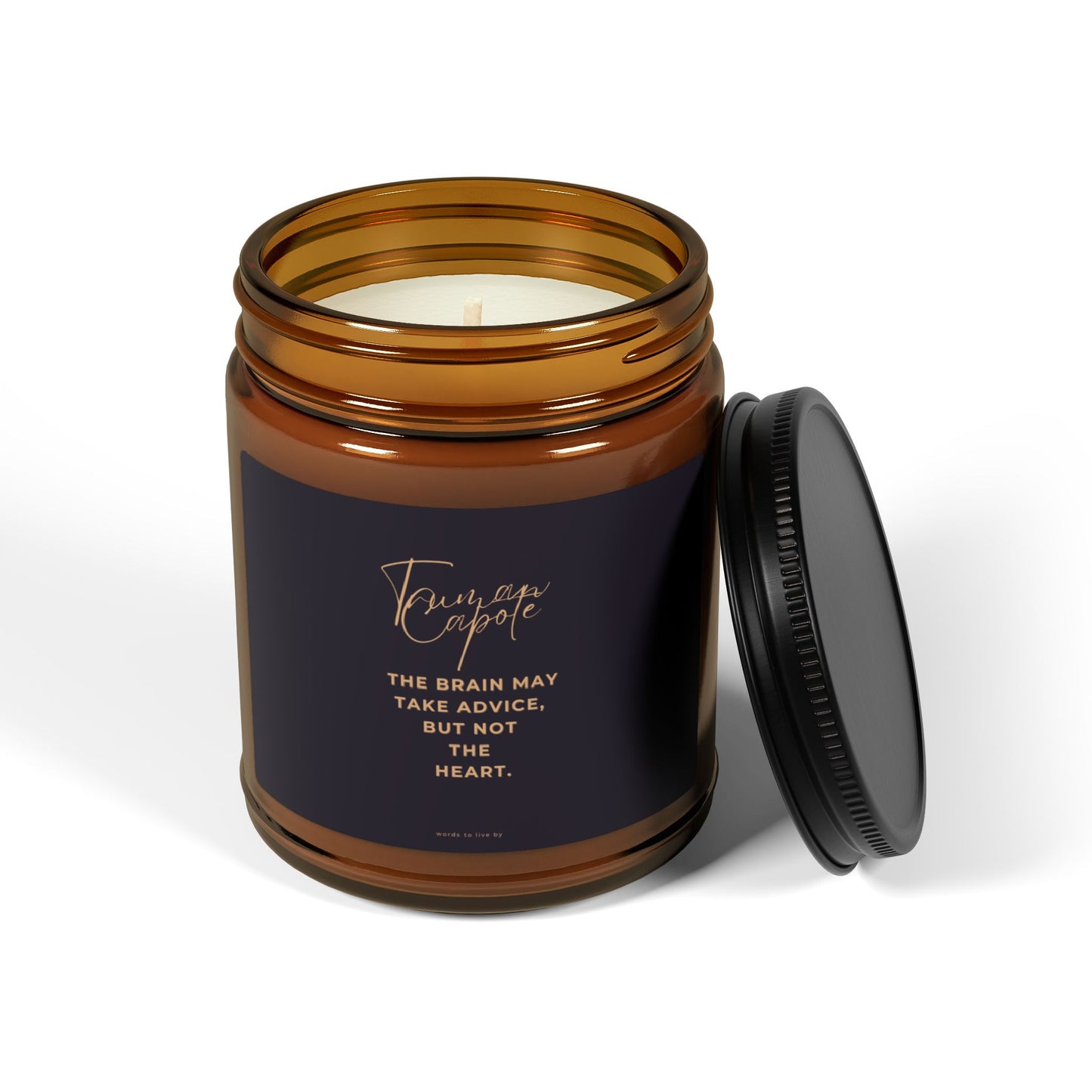 Moody Truman Capote Quote Candle | Words to Live By