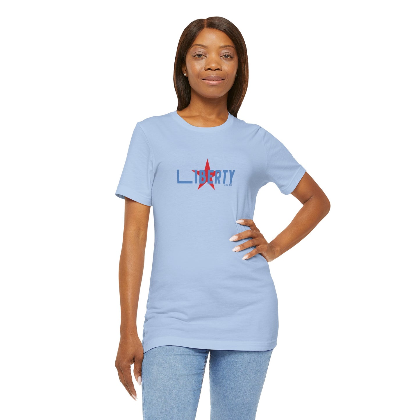 Liberty For All Graphic Tee - American Freedom