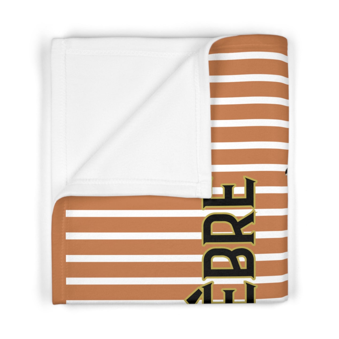 Cute Zebra Baby Blanket, BROWN
