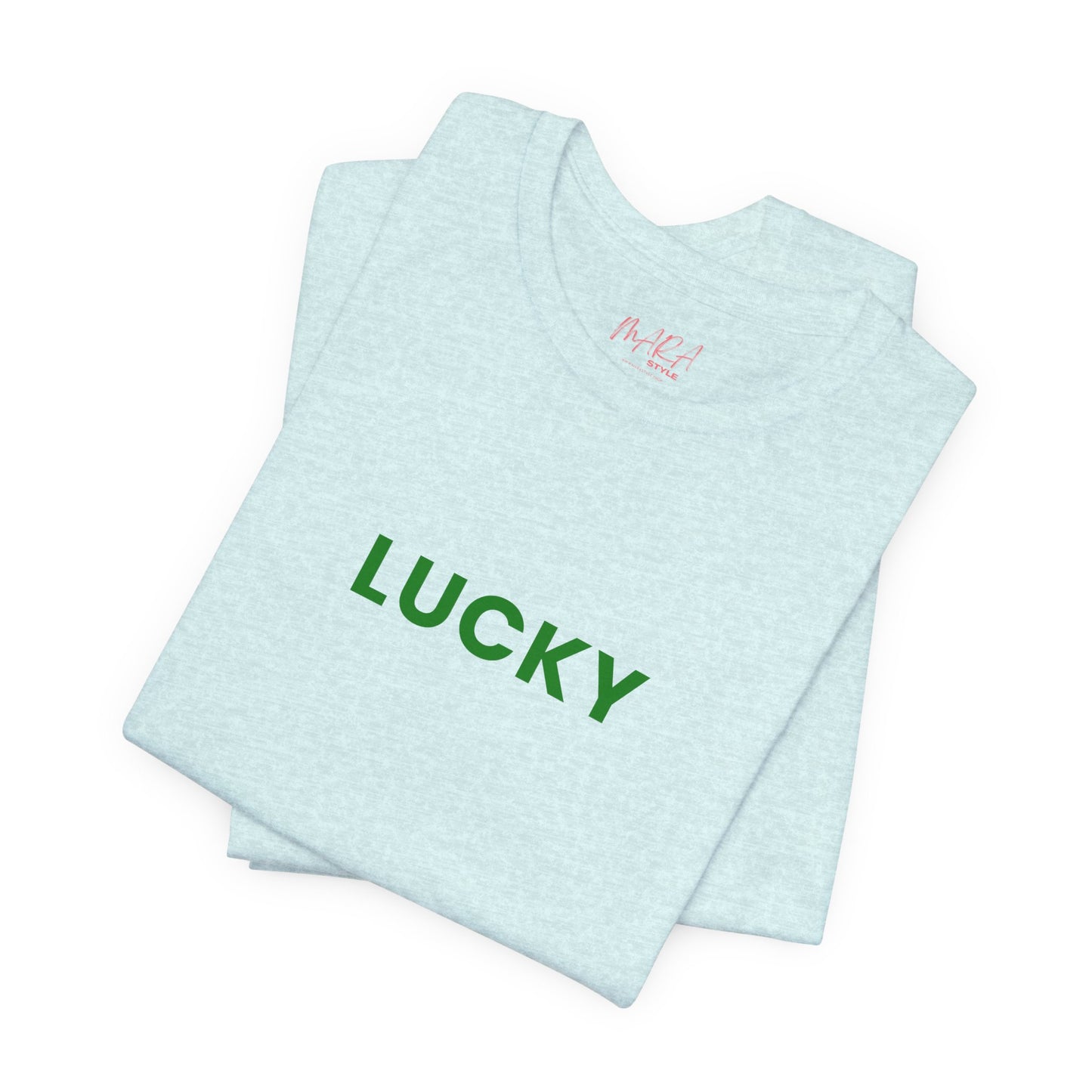 LUCKY Green Tee, St. Patrick's Day Shirt