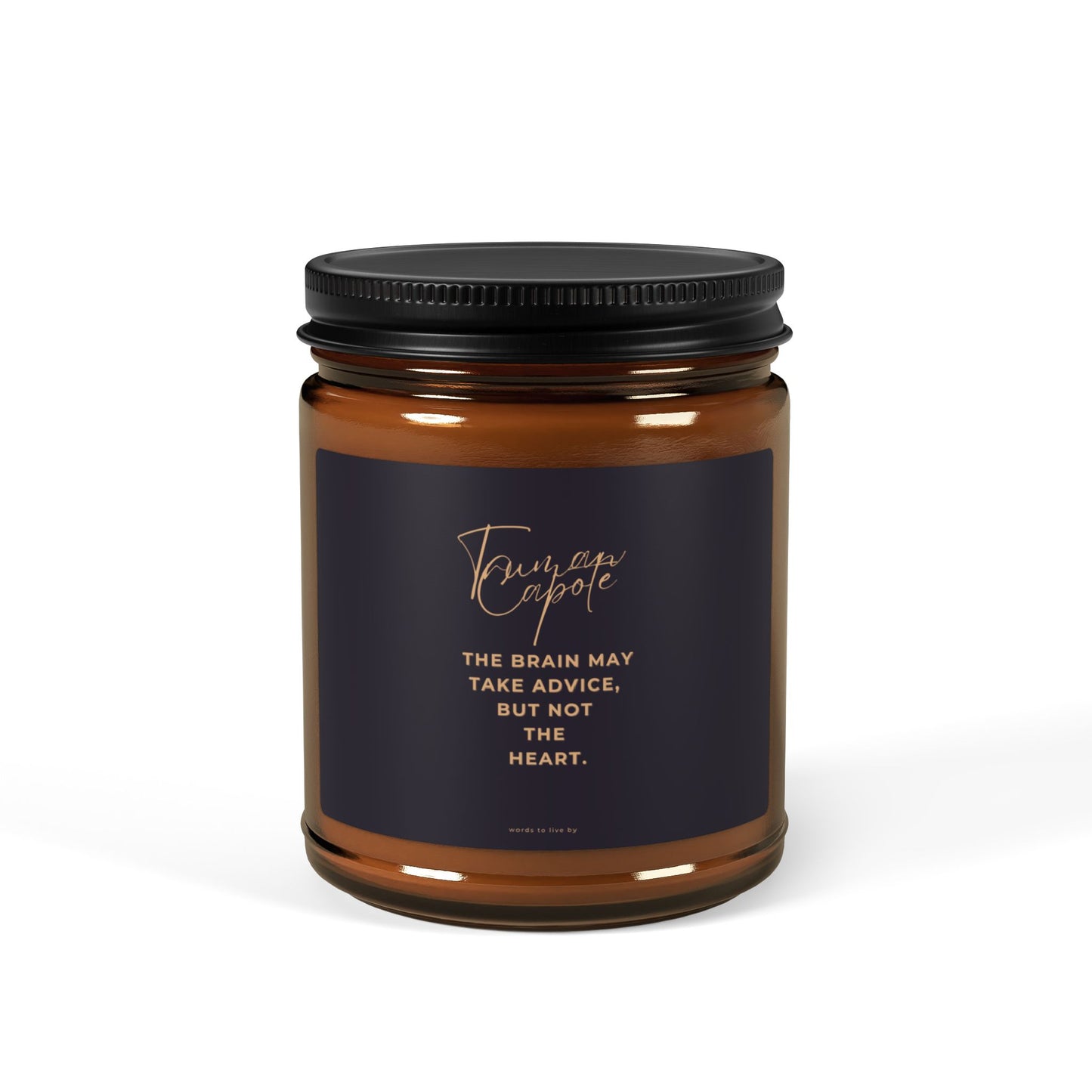 Moody Truman Capote Quote Candle | Words to Live By