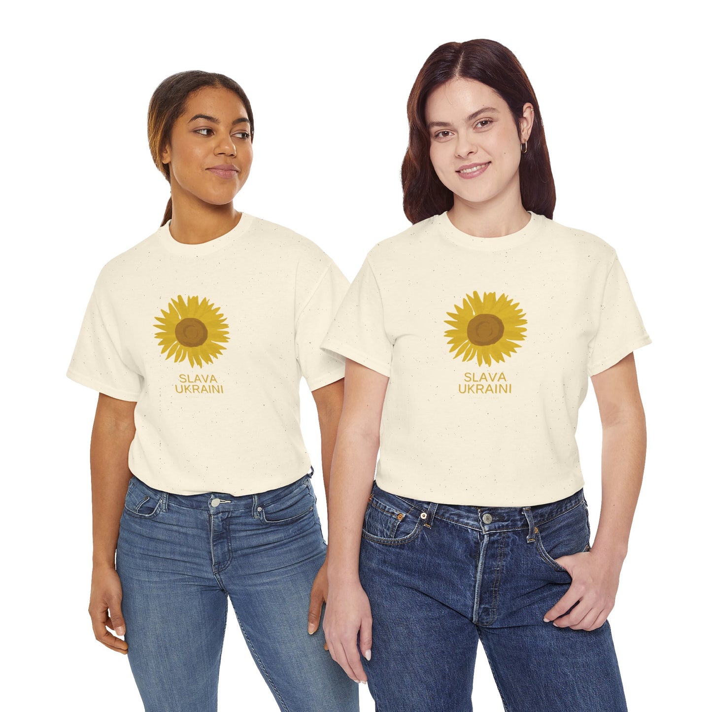 Sunflower Ukraine Tee, Slava Ukraini