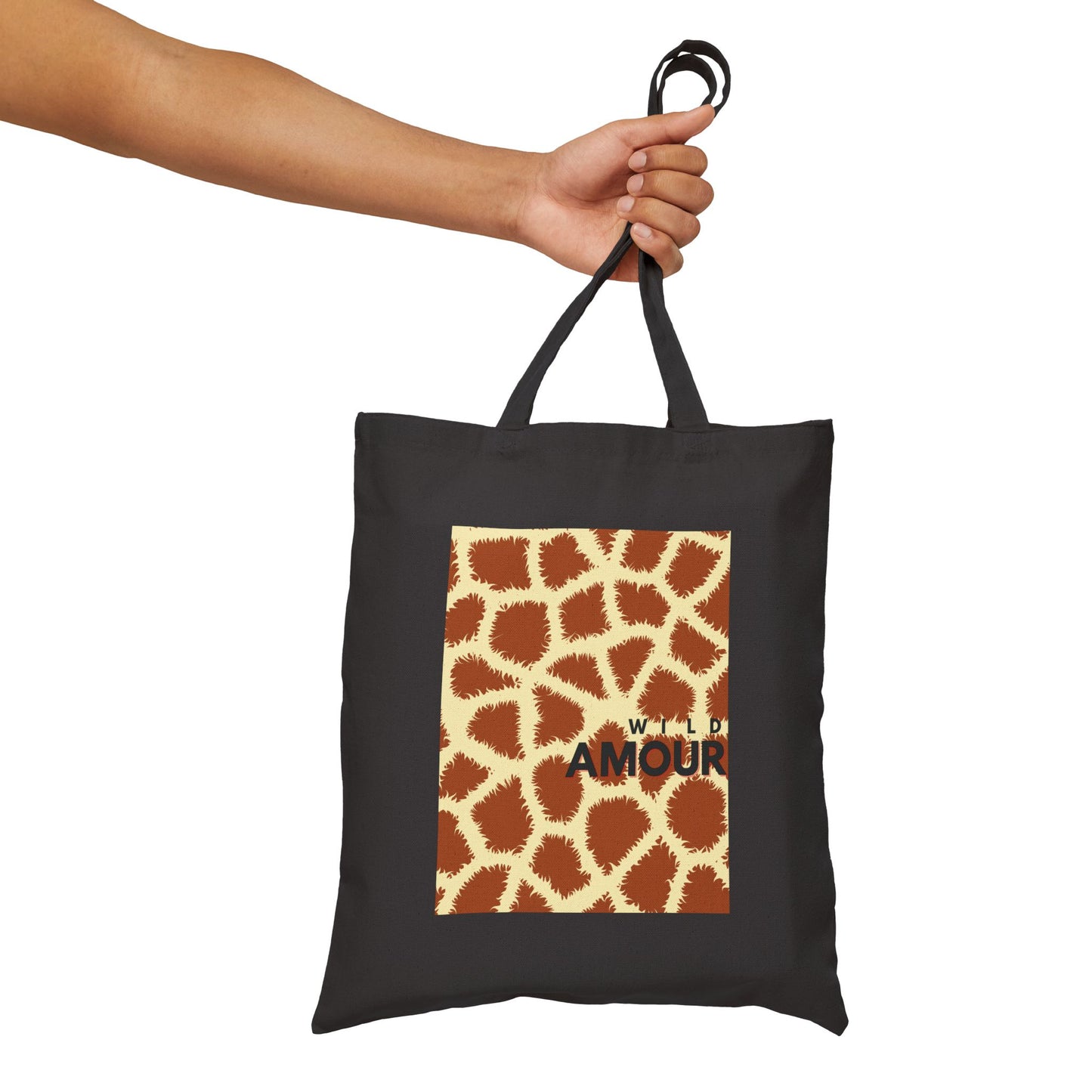 Animal Print Canvas Tote Bag - Wild Amour