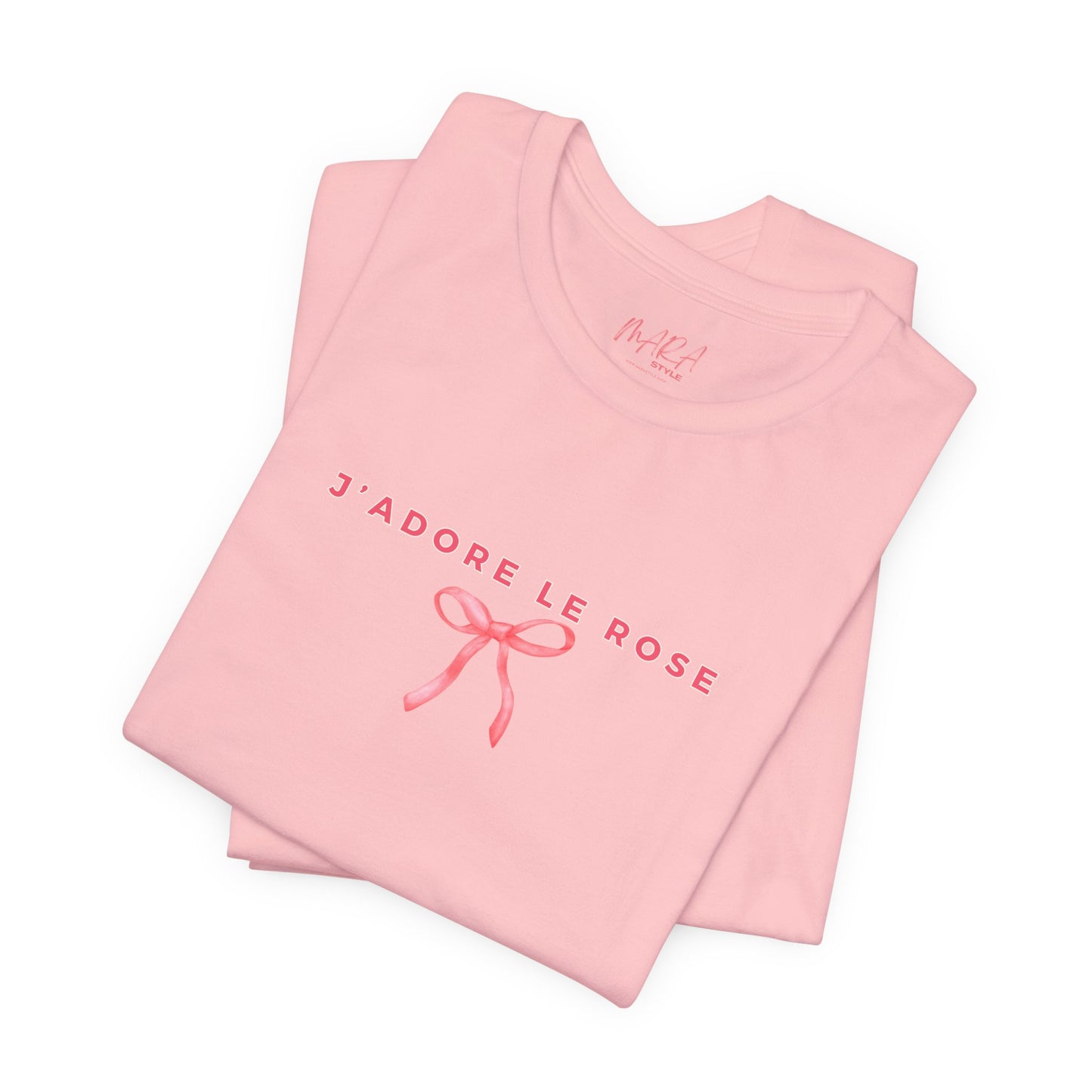 Pink Lover Ladies Tee | J'adore le rose | I LOVE PINK