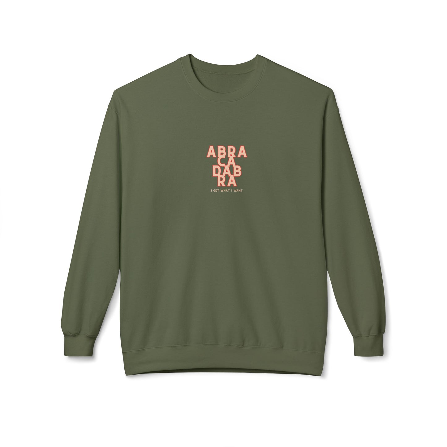 ABRACADABRA Fleece Sweatshirt, Halloween shirt