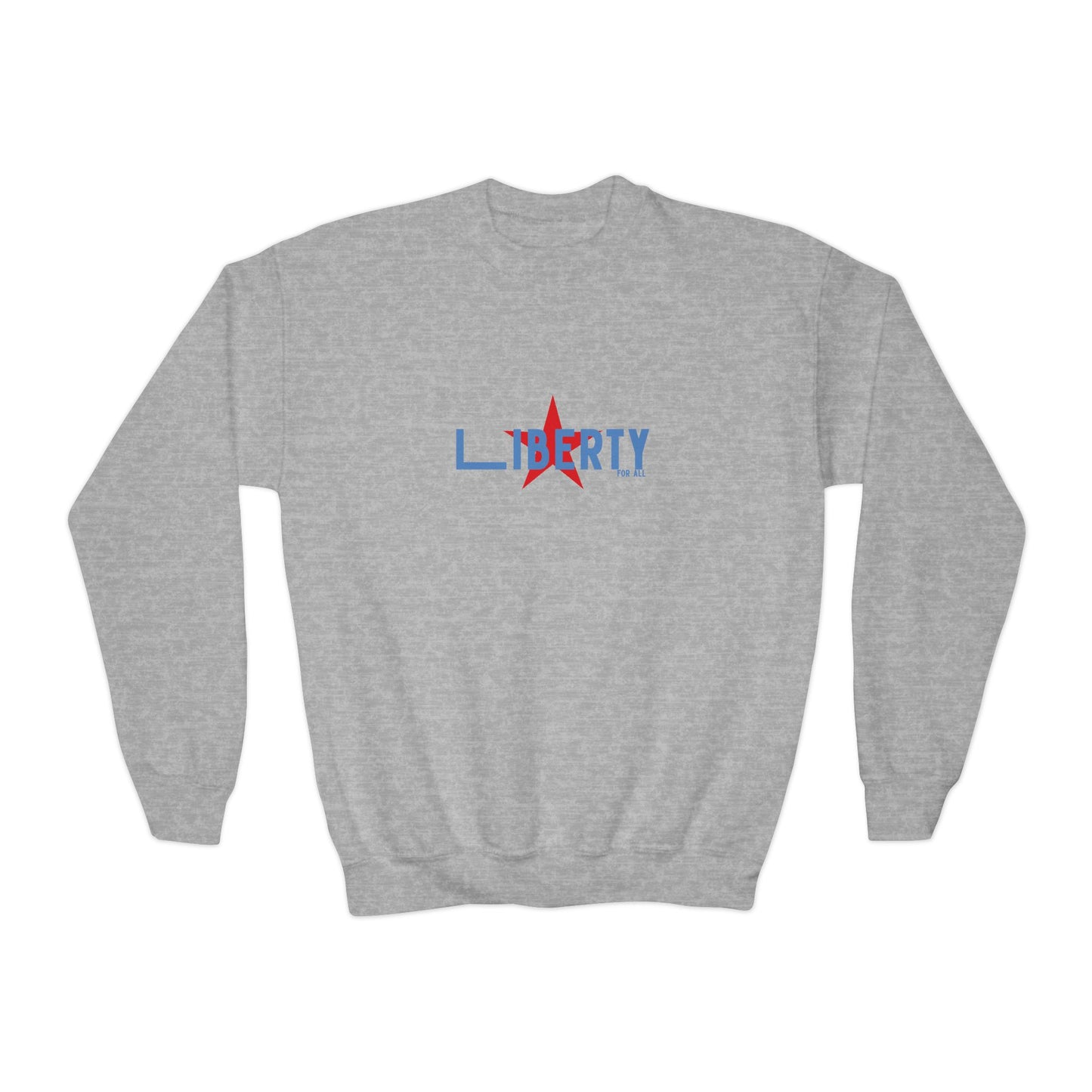 LIBERTY Star Youth Crewneck Sweatshirt