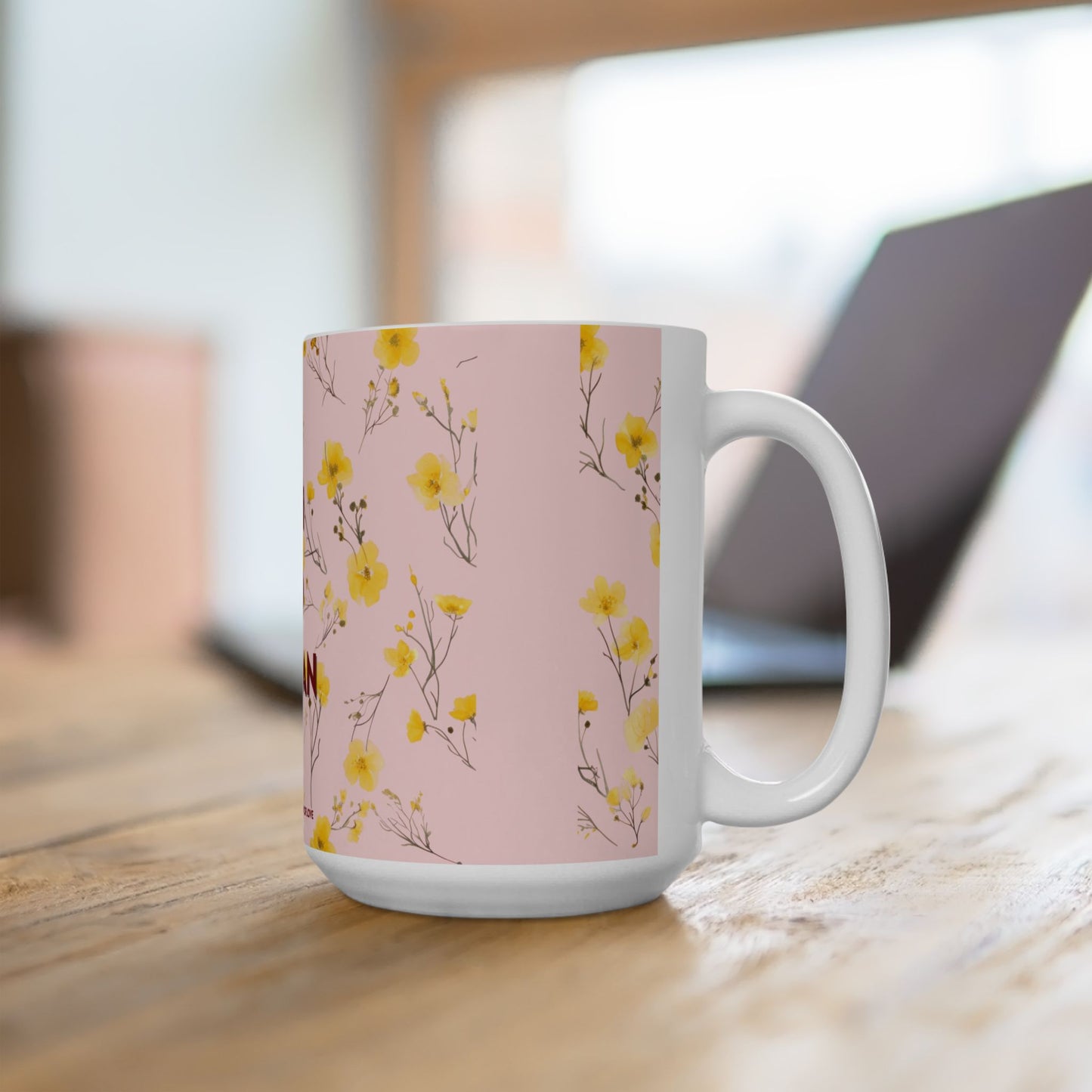 Koi No Yokan Ceramic Mug, Japanese Phrase