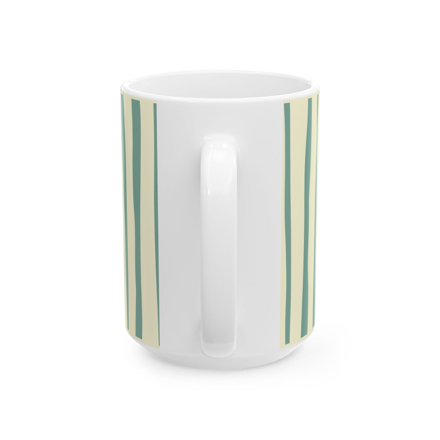 Zen Meditation Sage Tea Mug, Chop wood, carry water", SAGE