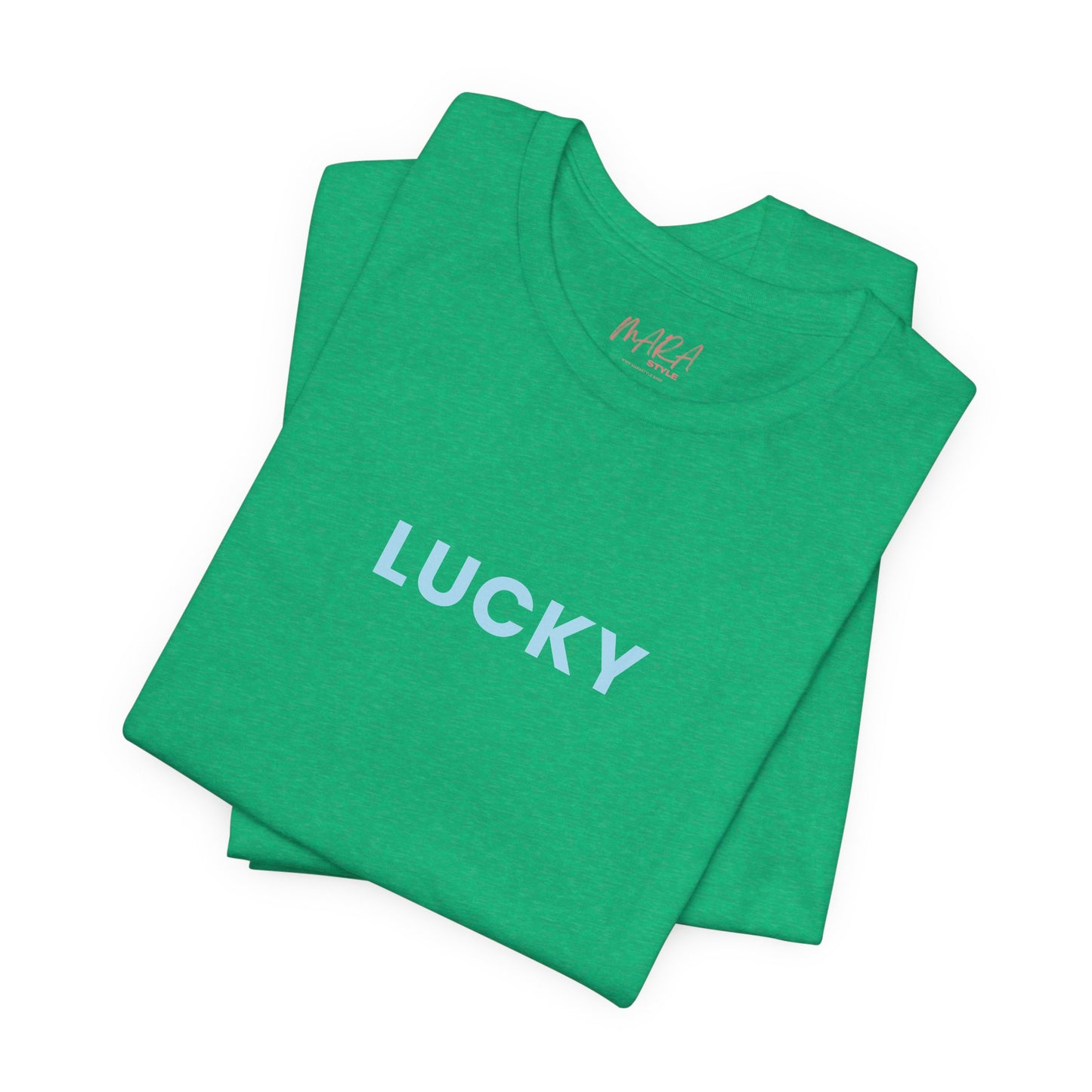 LUCKY Green Tee, St. Patrick's Day Shirt
