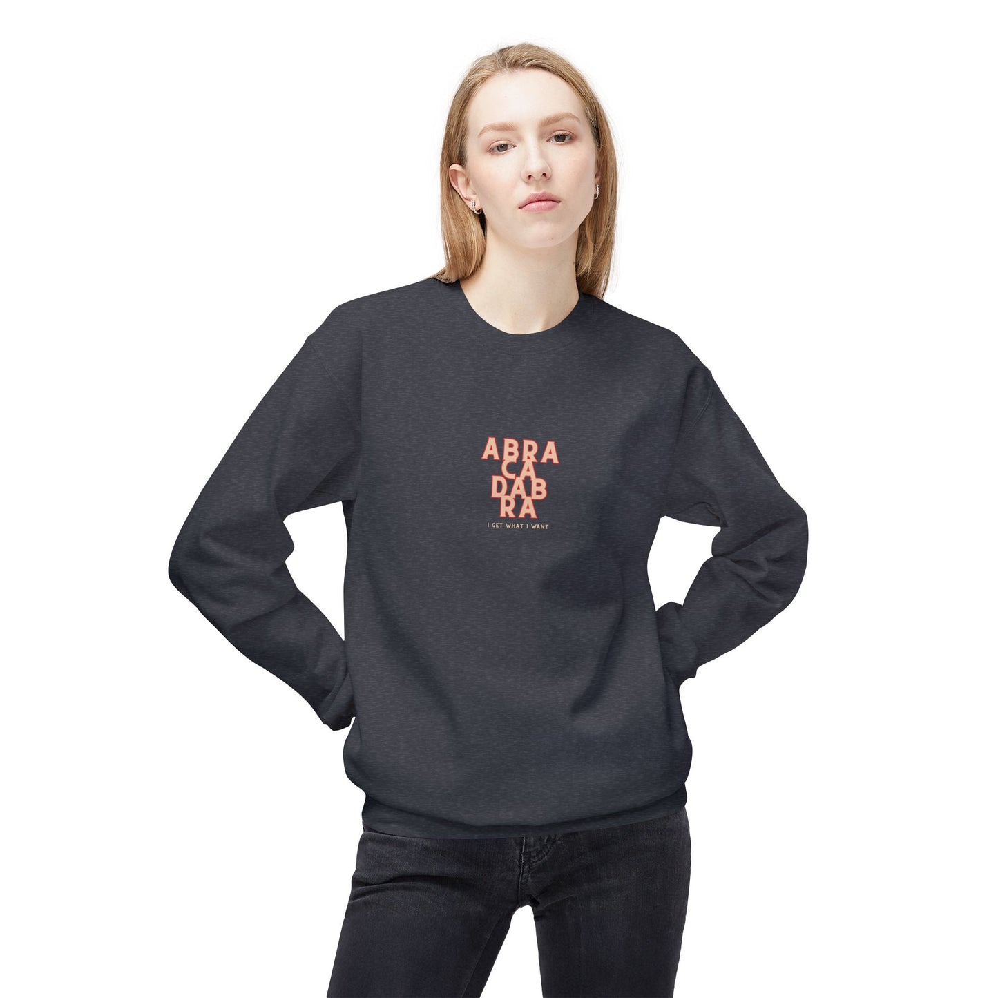 ABRACADABRA Fleece Sweatshirt, Halloween shirt