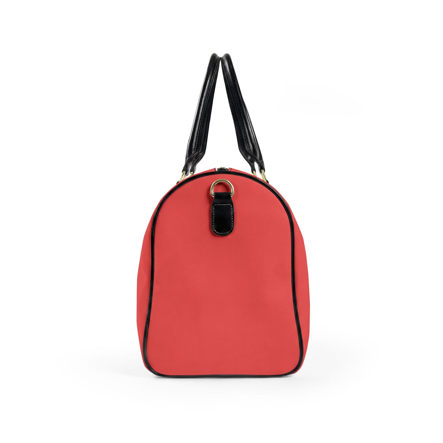PARIS Je T'aime Faux Leather Travel Bag – Chic Red Weekender Duffle