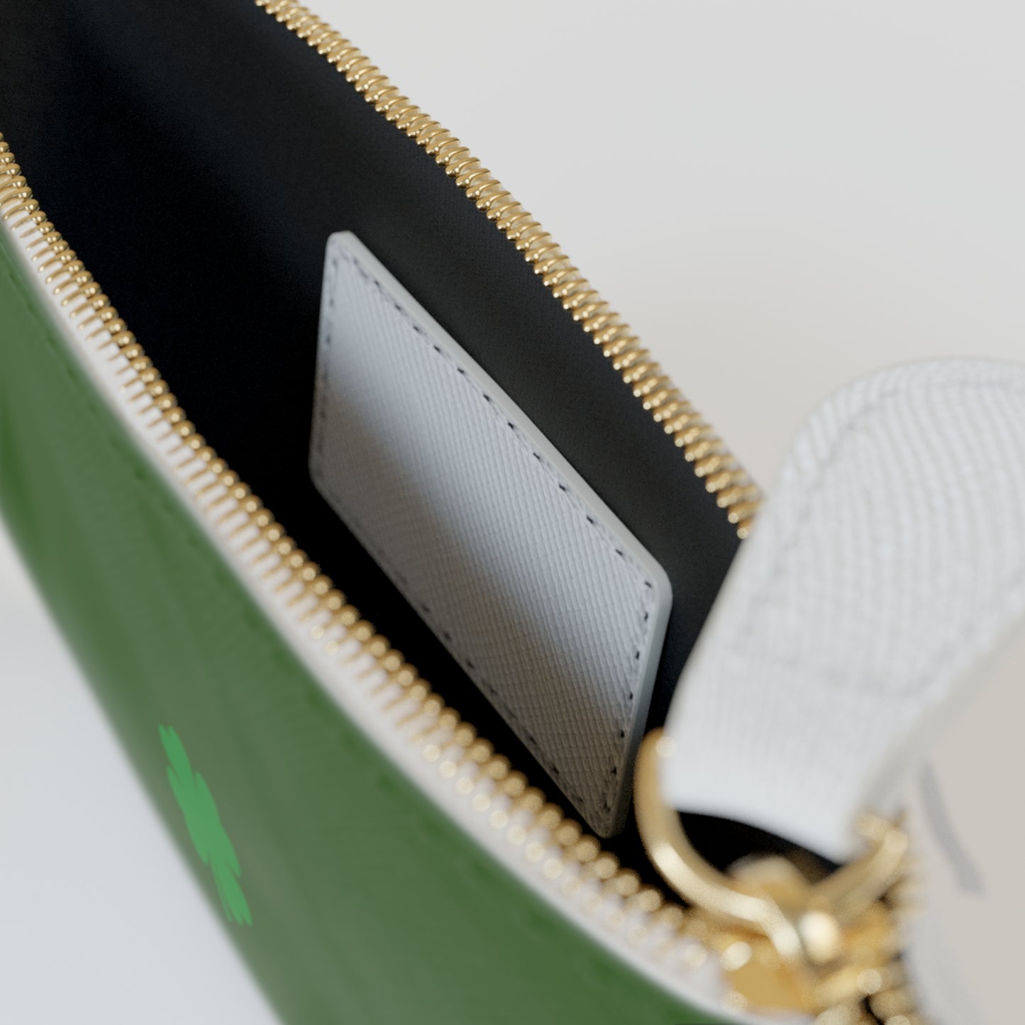 Moss Girl, Not Boss Girl Green Mini-Clutch, Earth Girl