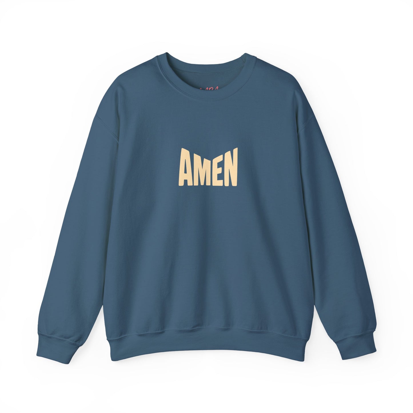 AMEN Crewneck Sweatshirt, Blue