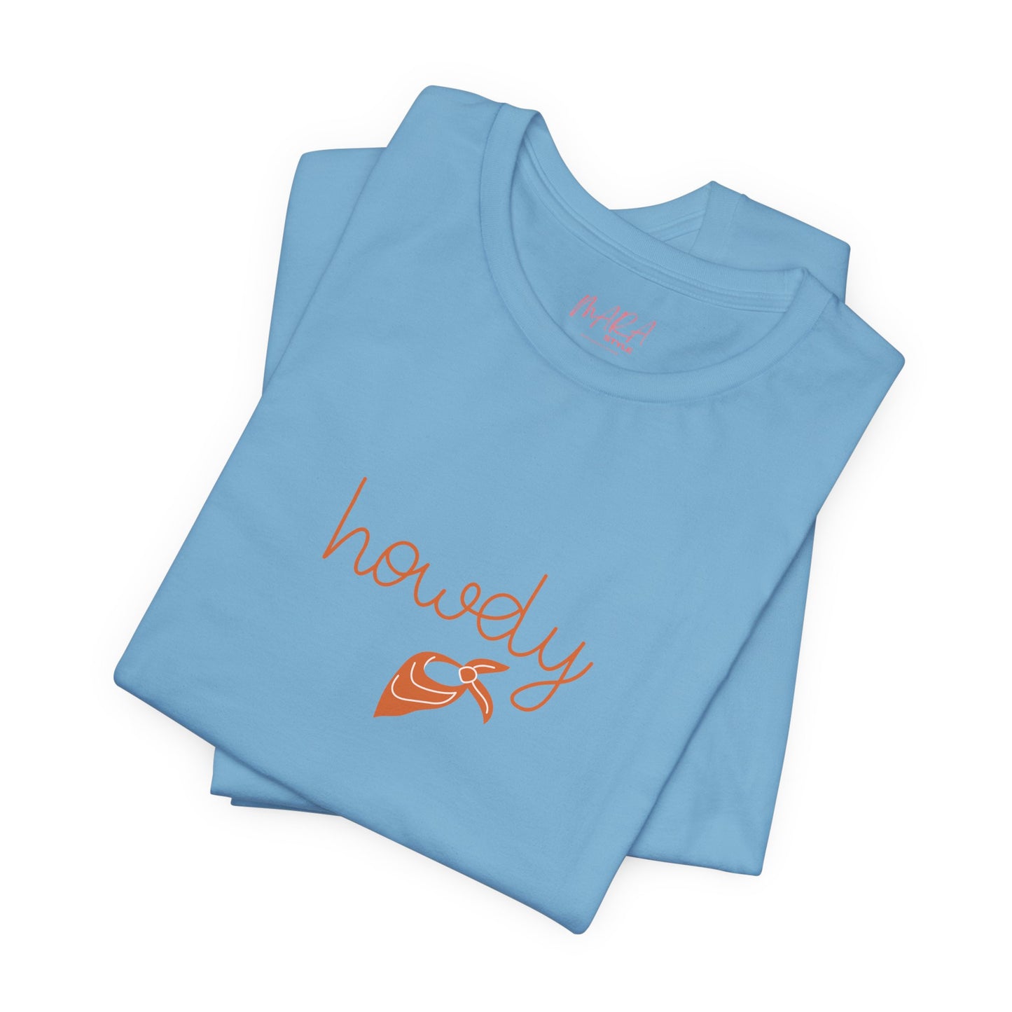 Cowgirl "HOWDY" Ladies Tee