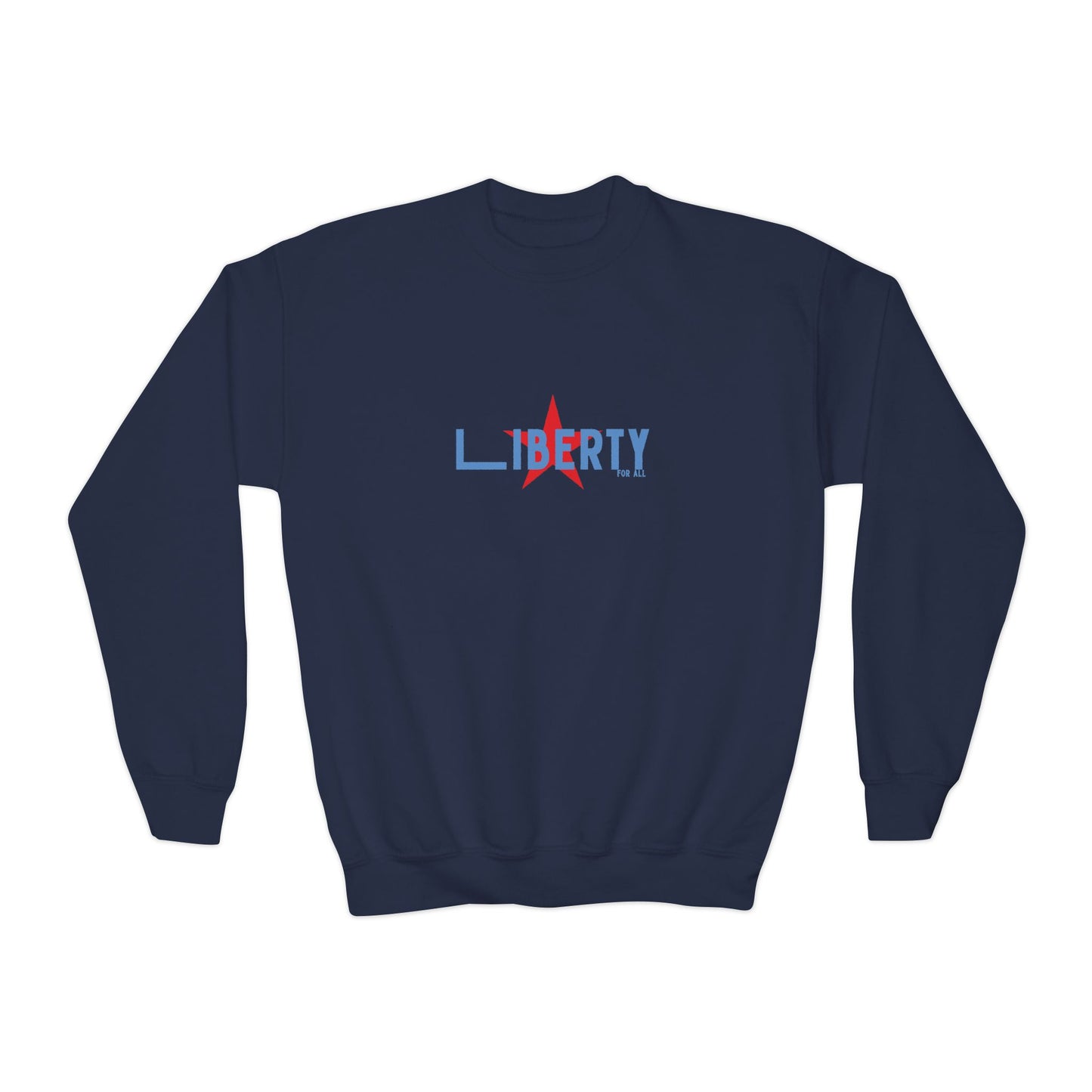 LIBERTY Star Youth Crewneck Sweatshirt