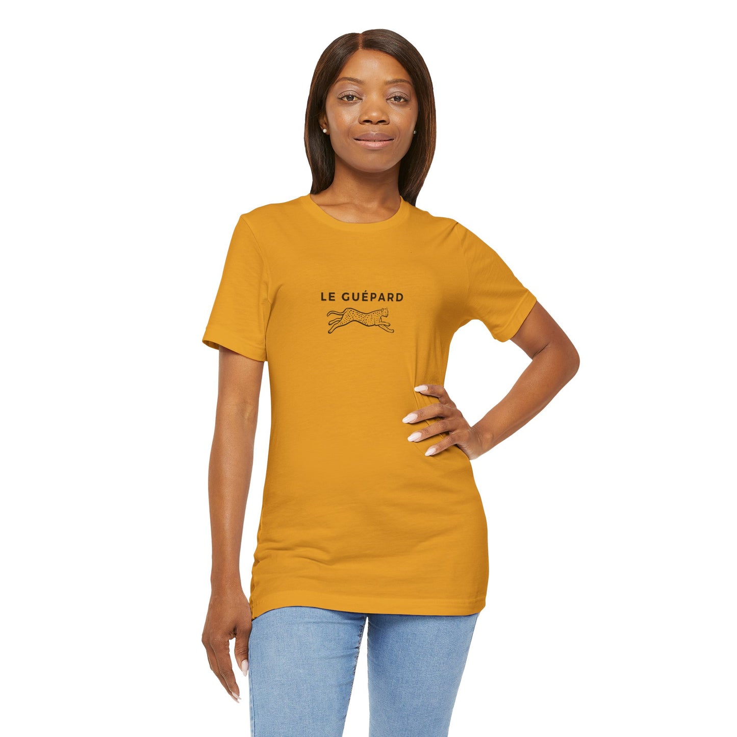 Le guépard Classic Jersey T-shirt, Animal Themed Tee