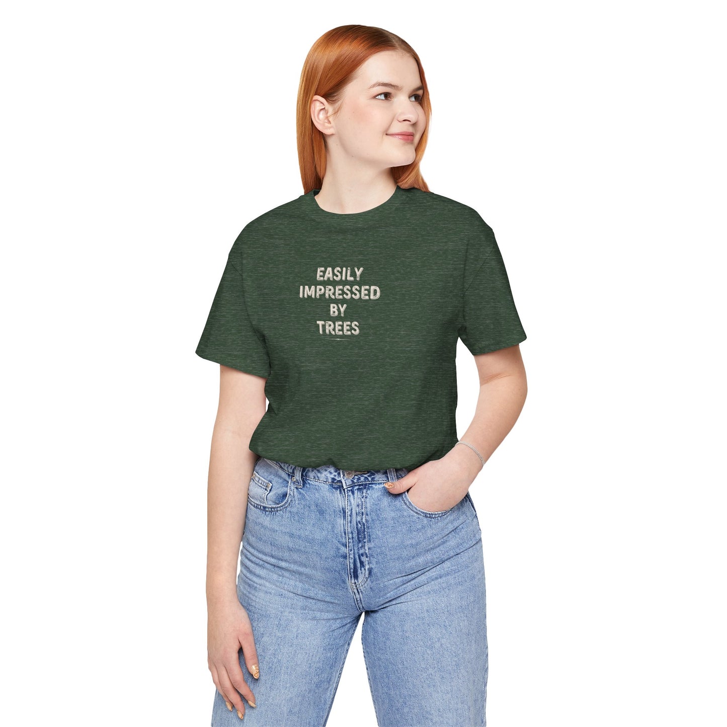 Nature Lover Unisex Jersey Short Sleeve Tee, GREEN Hues