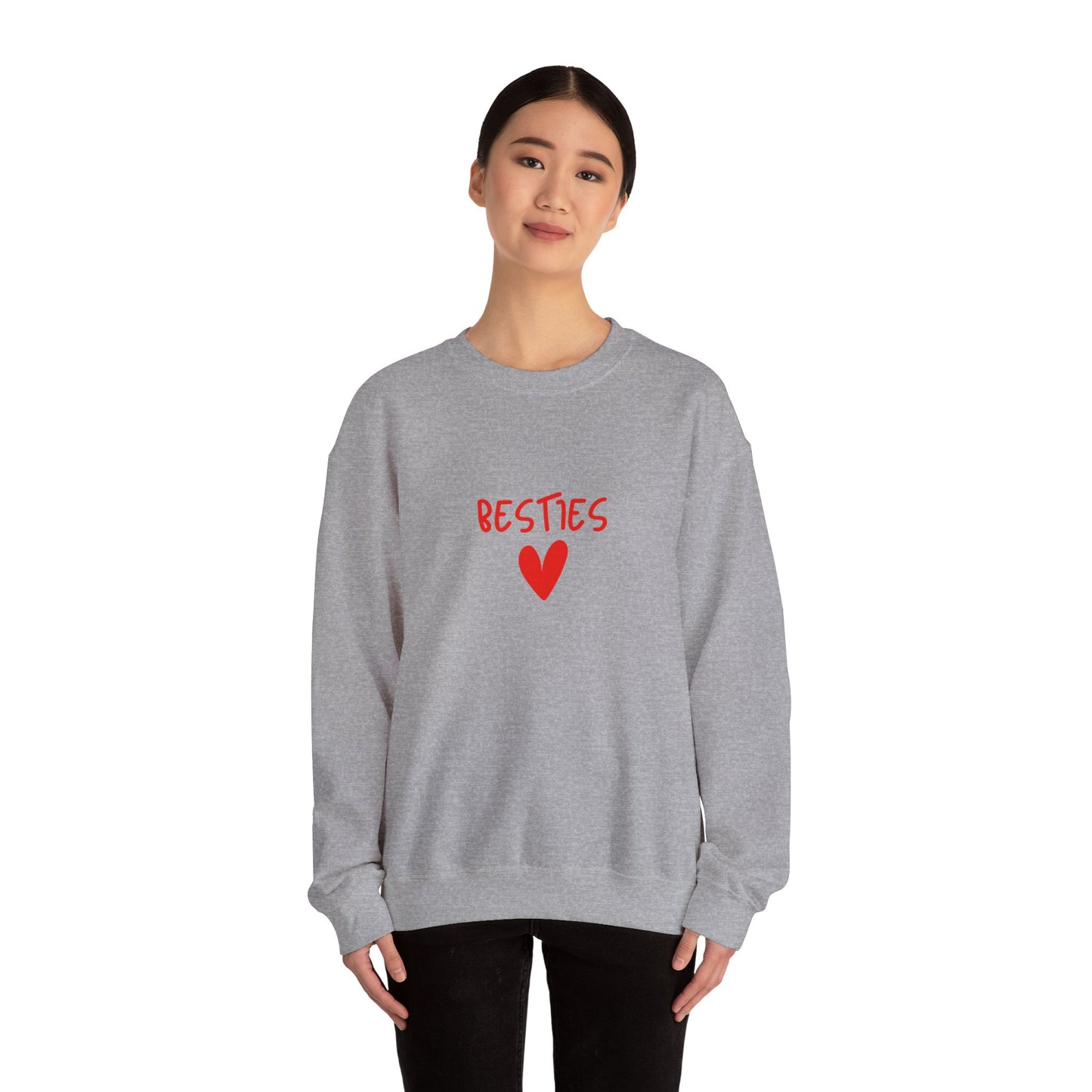 Preppy BESTIES Sweatshirt, BFF Gift