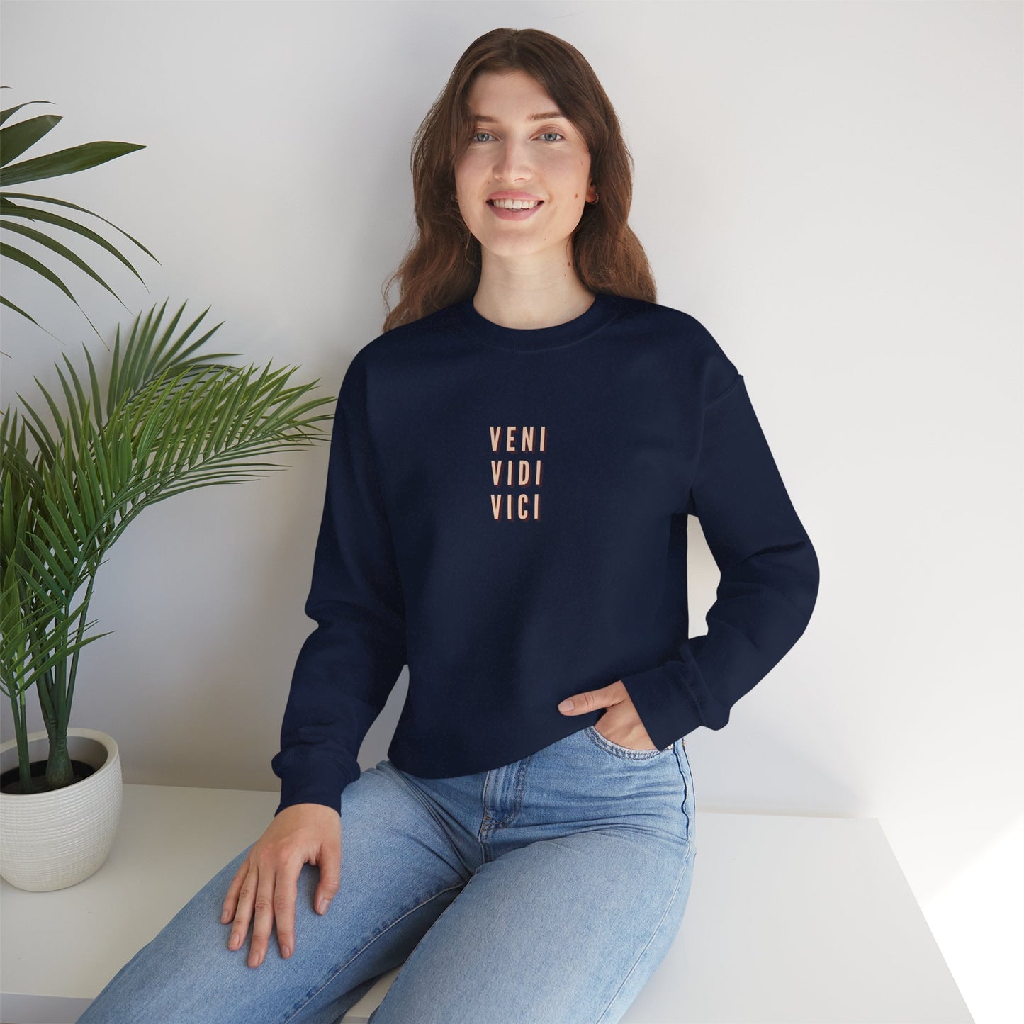 Traveler Crewneck Sweatshirt - Veni, Vidi, Vici Collection