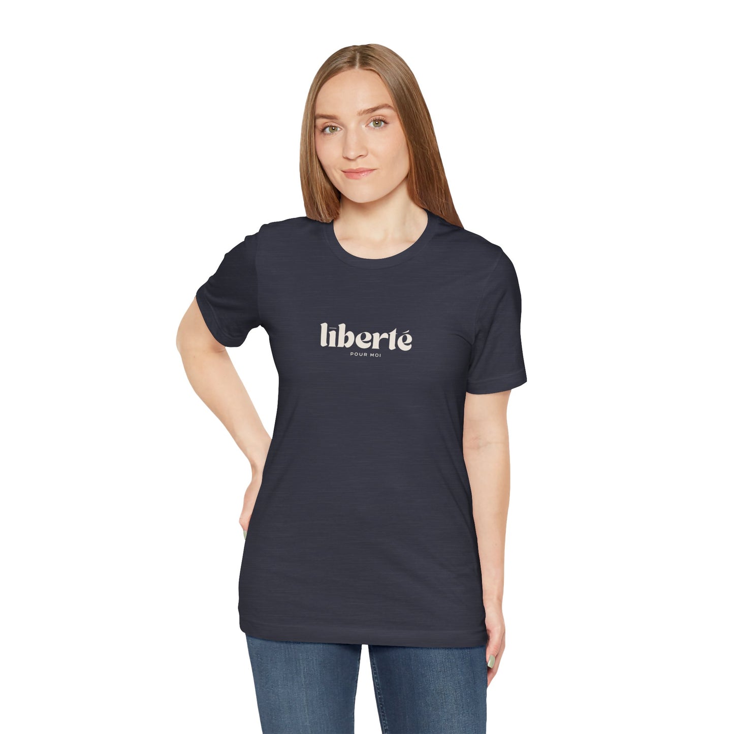 Liberté pour moi Unisex Tee, French Preppy