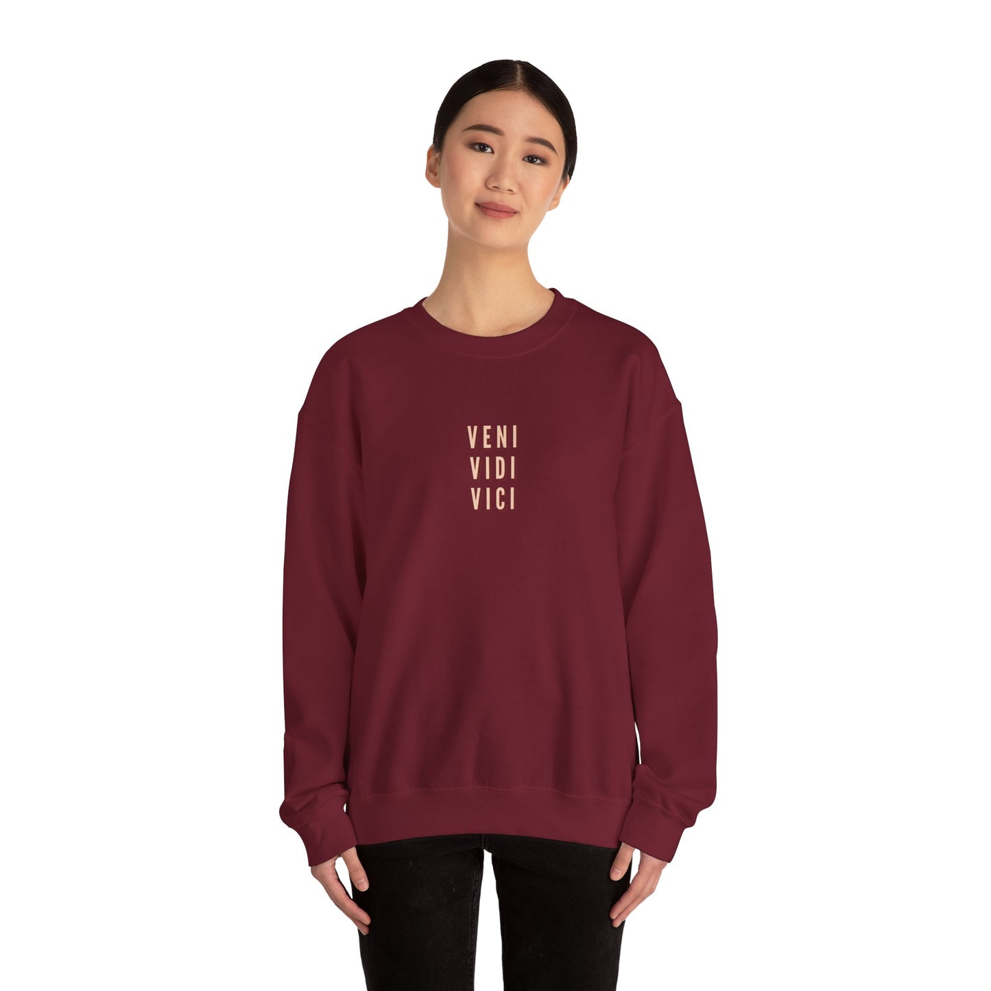 Traveler Crewneck Sweatshirt - Veni, Vidi, Vici Collection