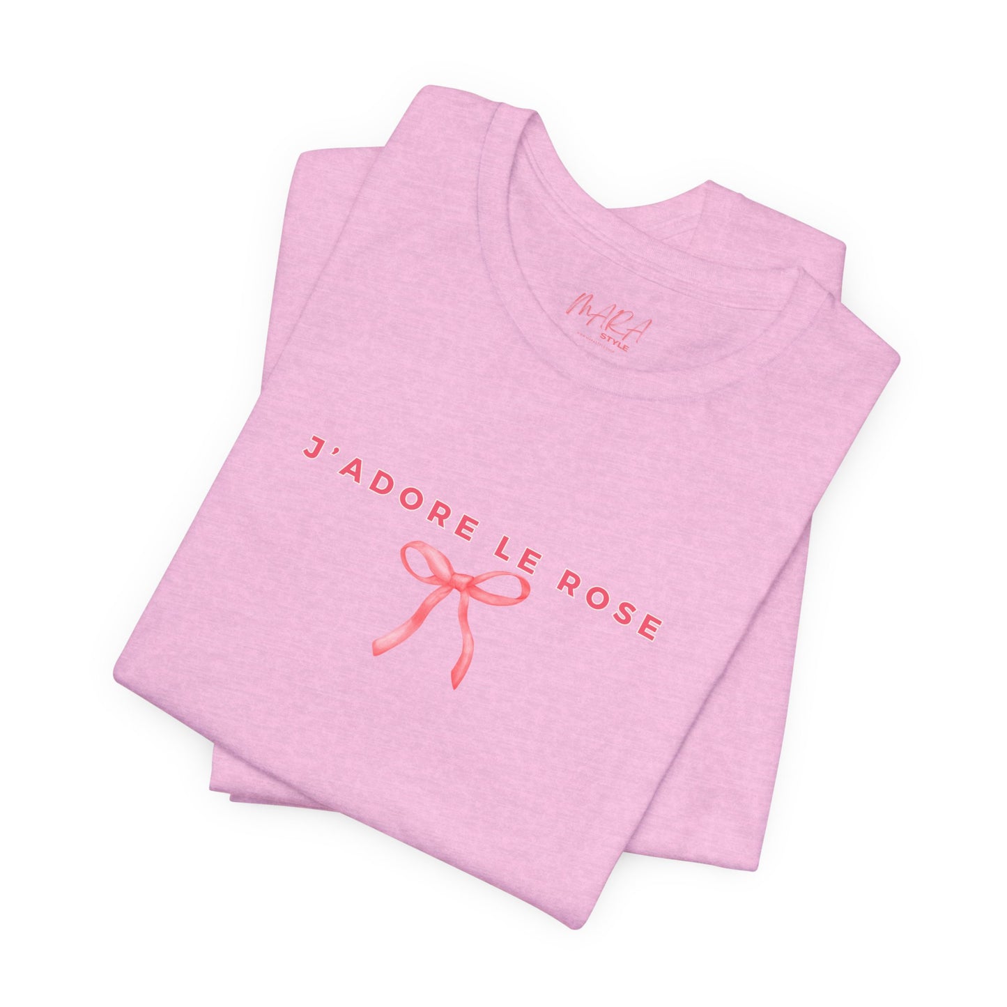 Pink Lover Ladies Tee | J'adore le rose | I LOVE PINK
