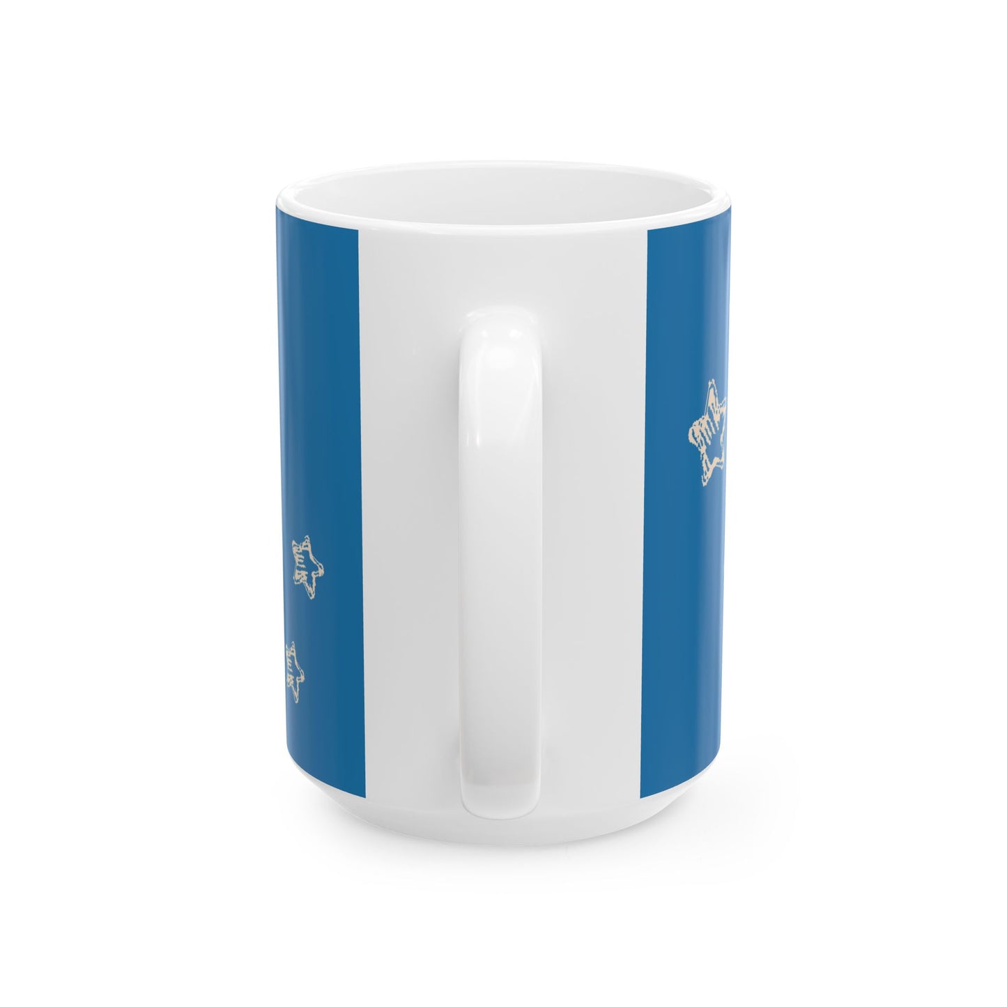 Cool Tante Club Ceramic Mug, Auntie Coffee Cup, TEAL Blue