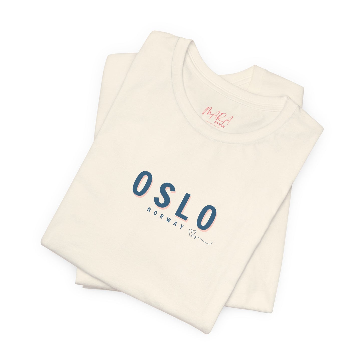 OSLO Minimalist Unisex Tee - Global Nomad Collection