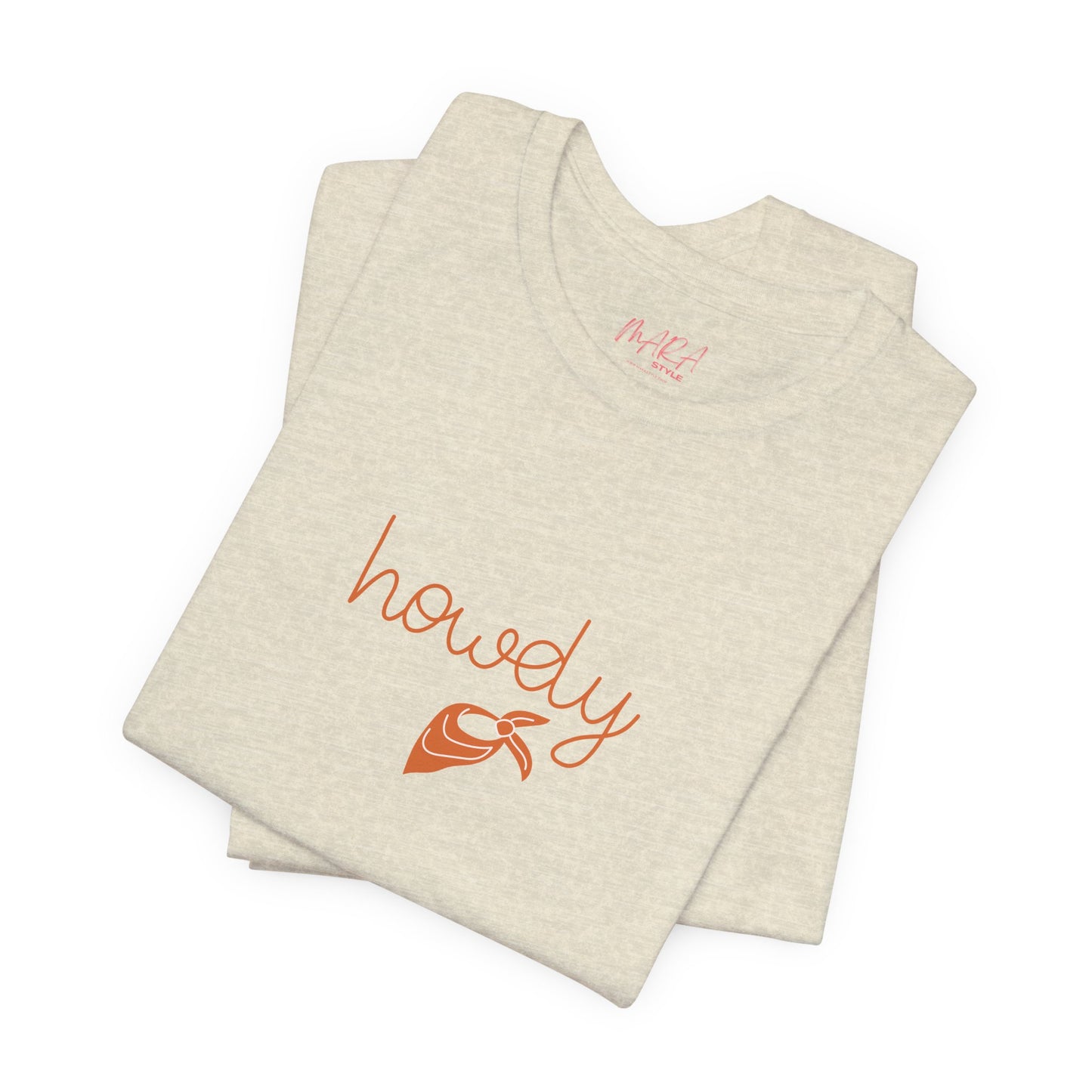 Cowgirl "HOWDY" Ladies Tee