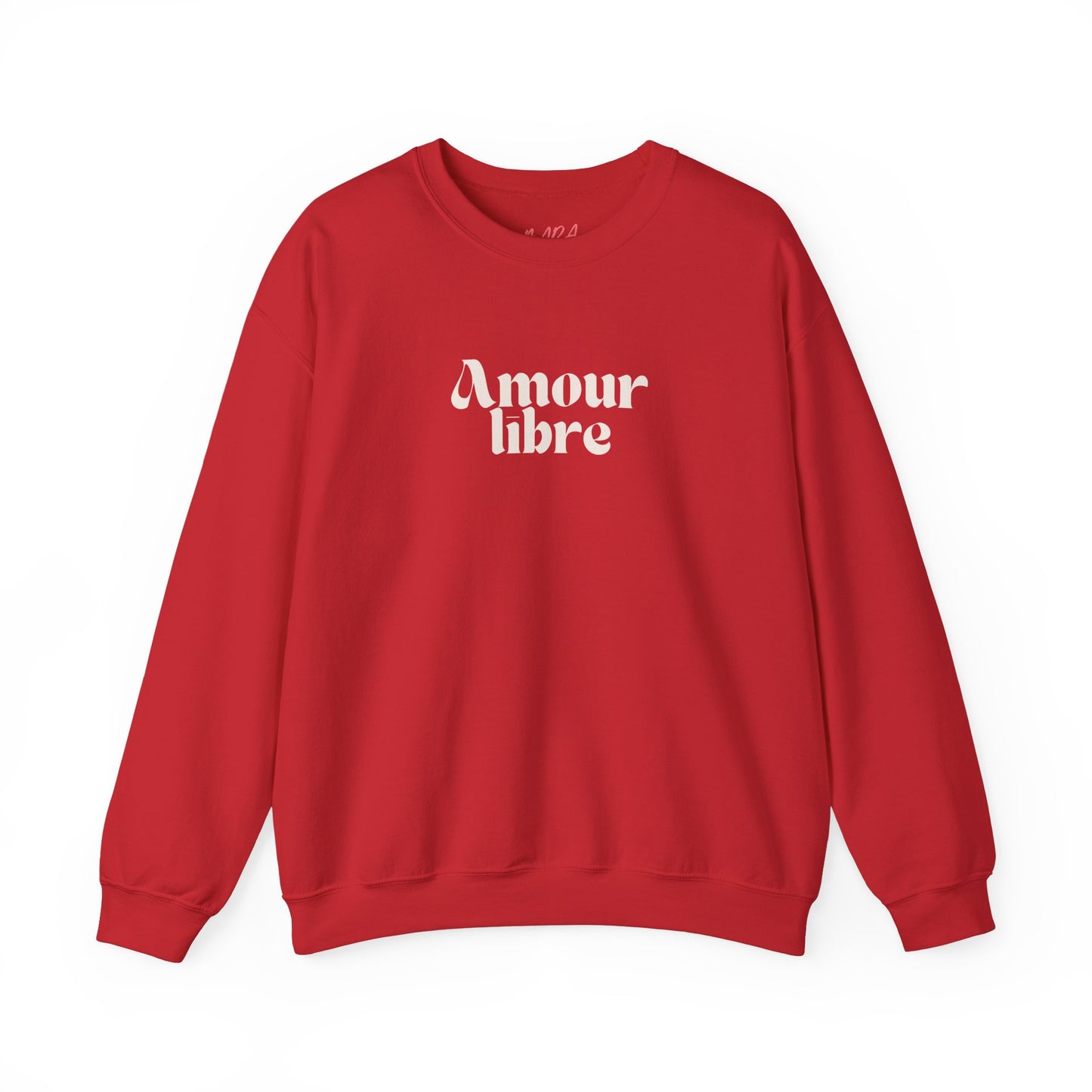 Amour Libre -Free Love Sweatshirt, French Preppy