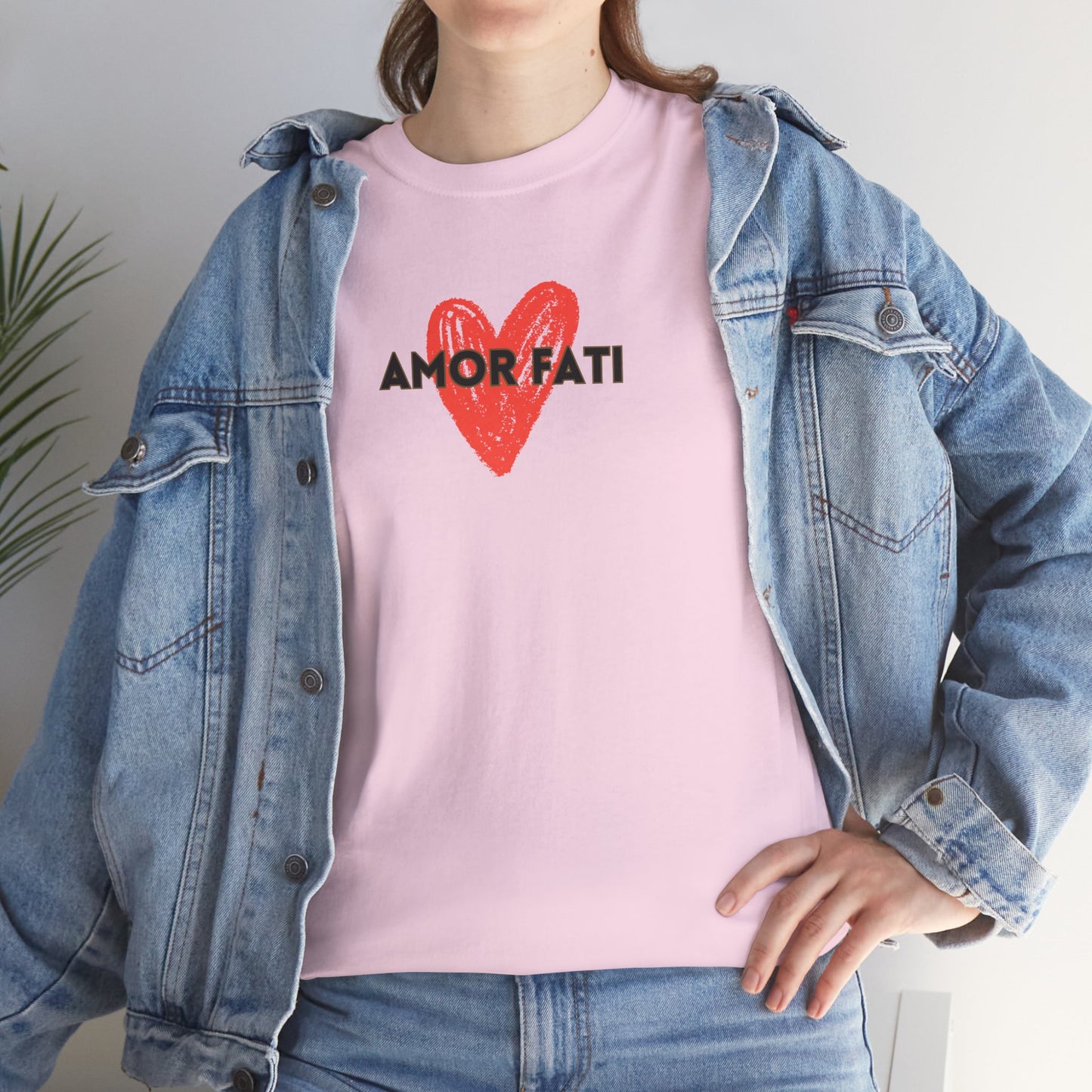 Amor Fati Unisex T-Shirt, Heavy Cotton Tee