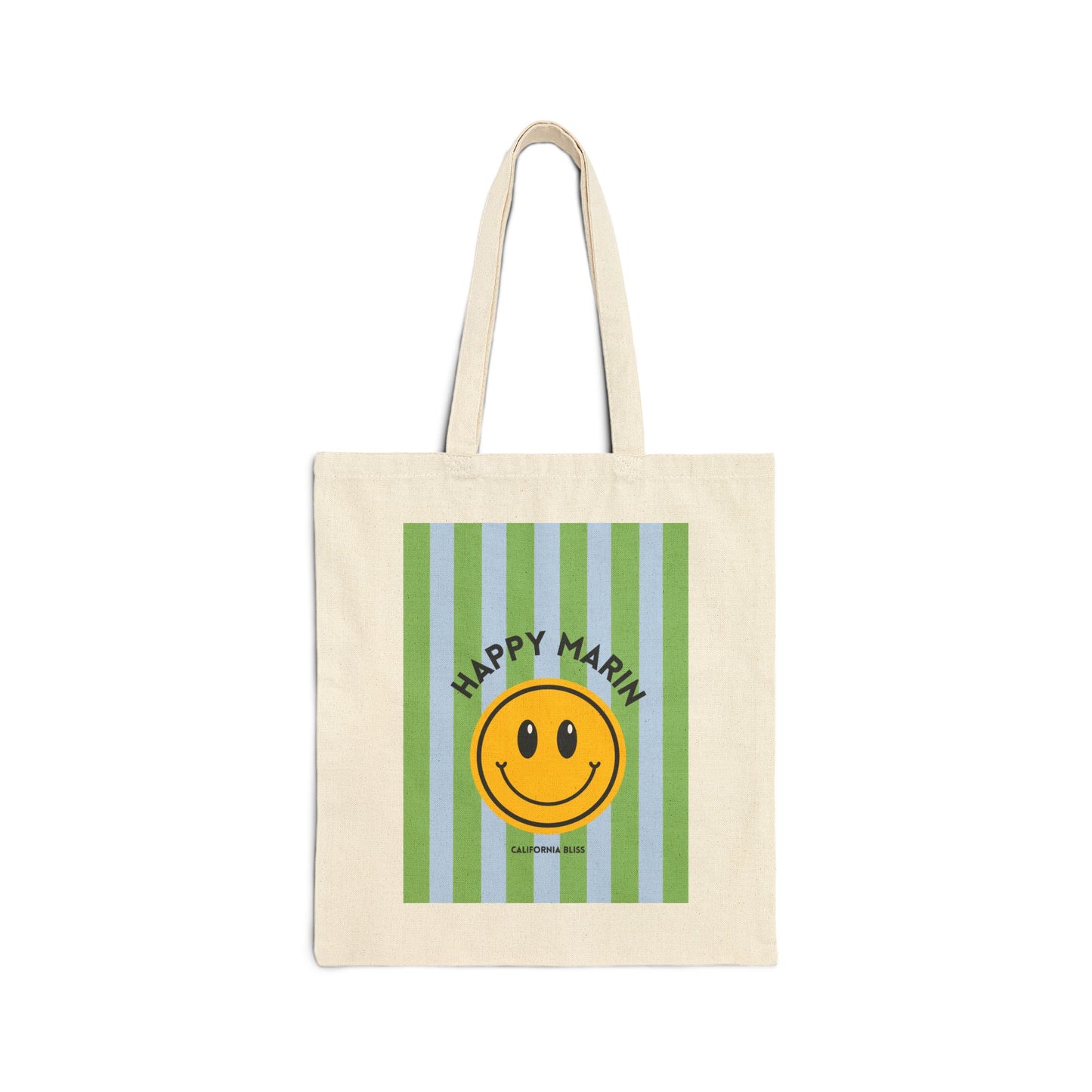 Happy Marin Preppy Tote Bag