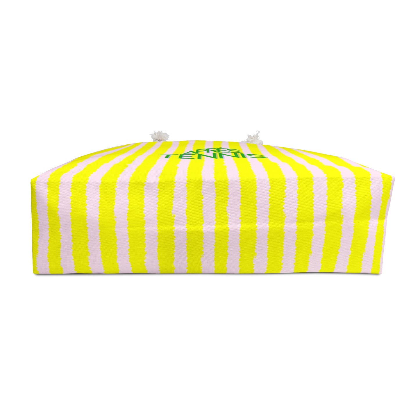 Aprés Tennis Oversized Tote Bag, Electric Yellow