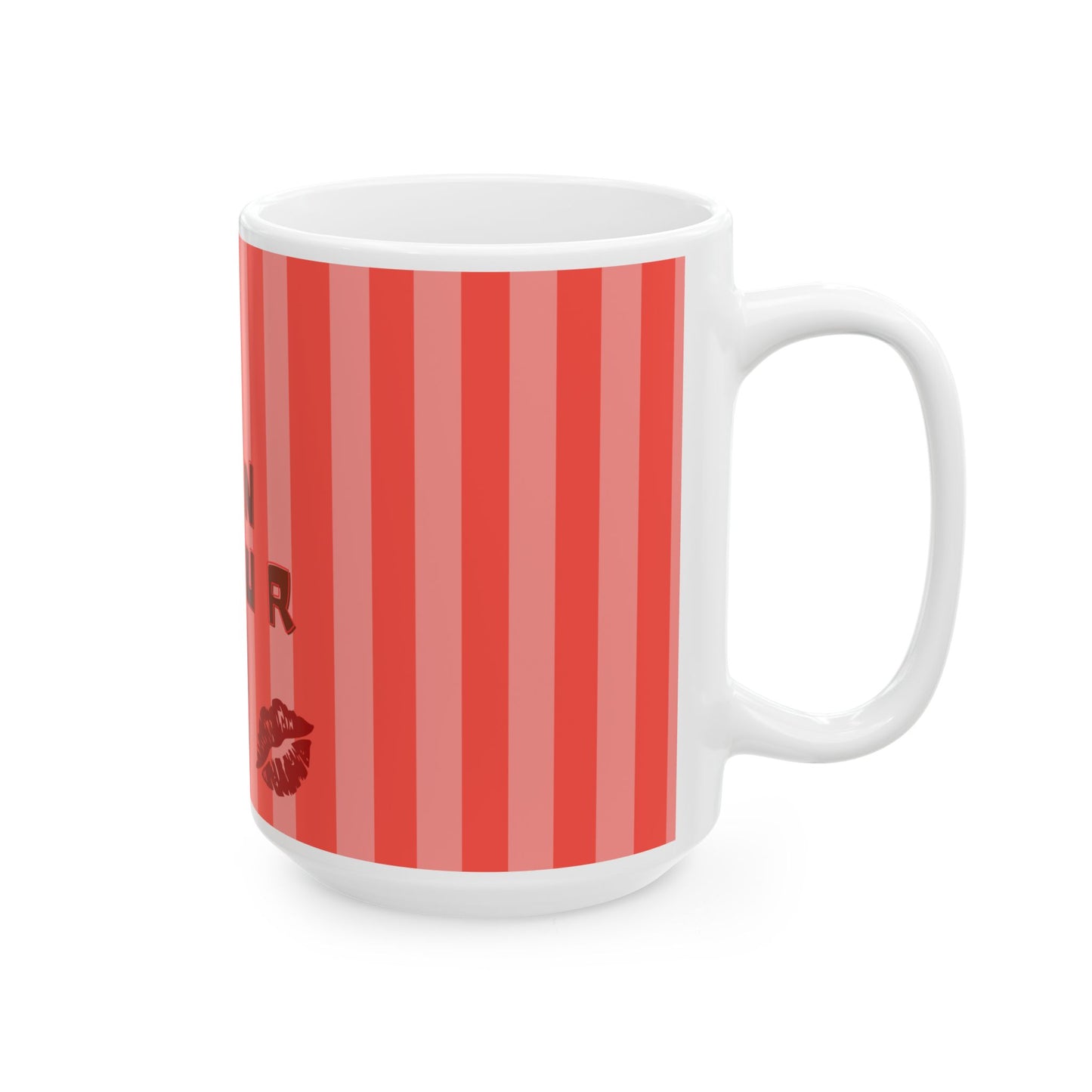 Ceramic Mug for Lovers, Gift for Valentine's Day