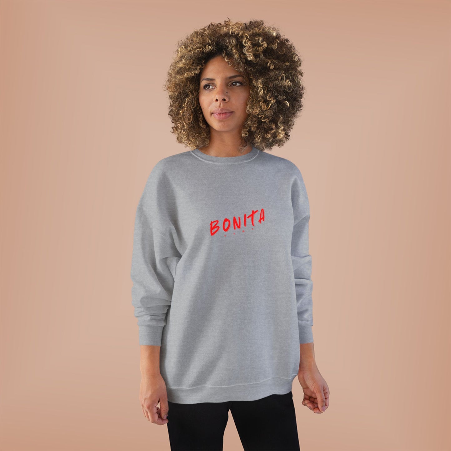 BONITA Crewneck Sweatshirt, Cute Ladies Sweatshirt