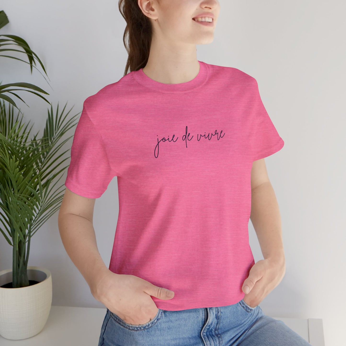 Elegant Joie de Vivre Ladies Tee
