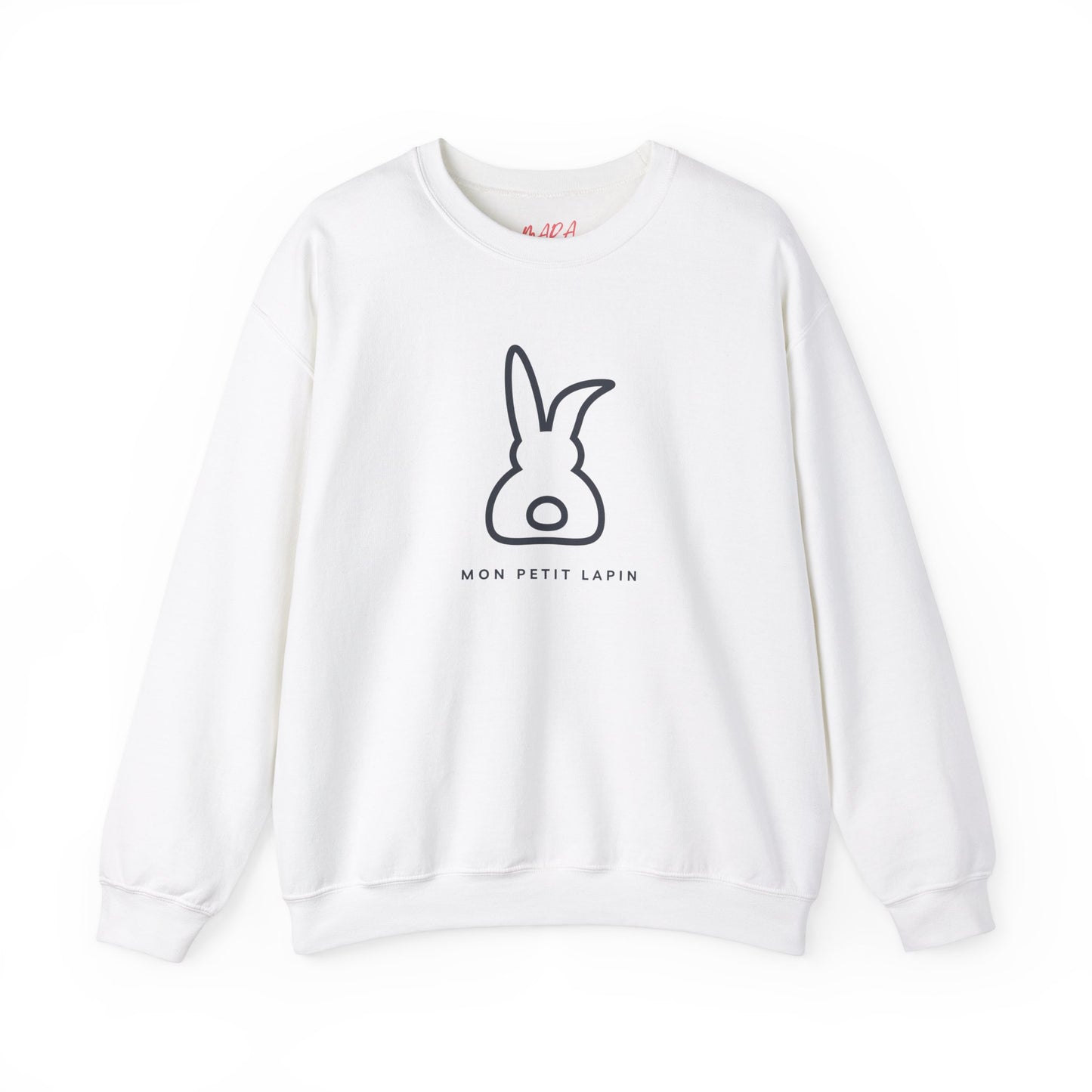 Cute Bunny Sweatshirt, Mon Petit Lapin