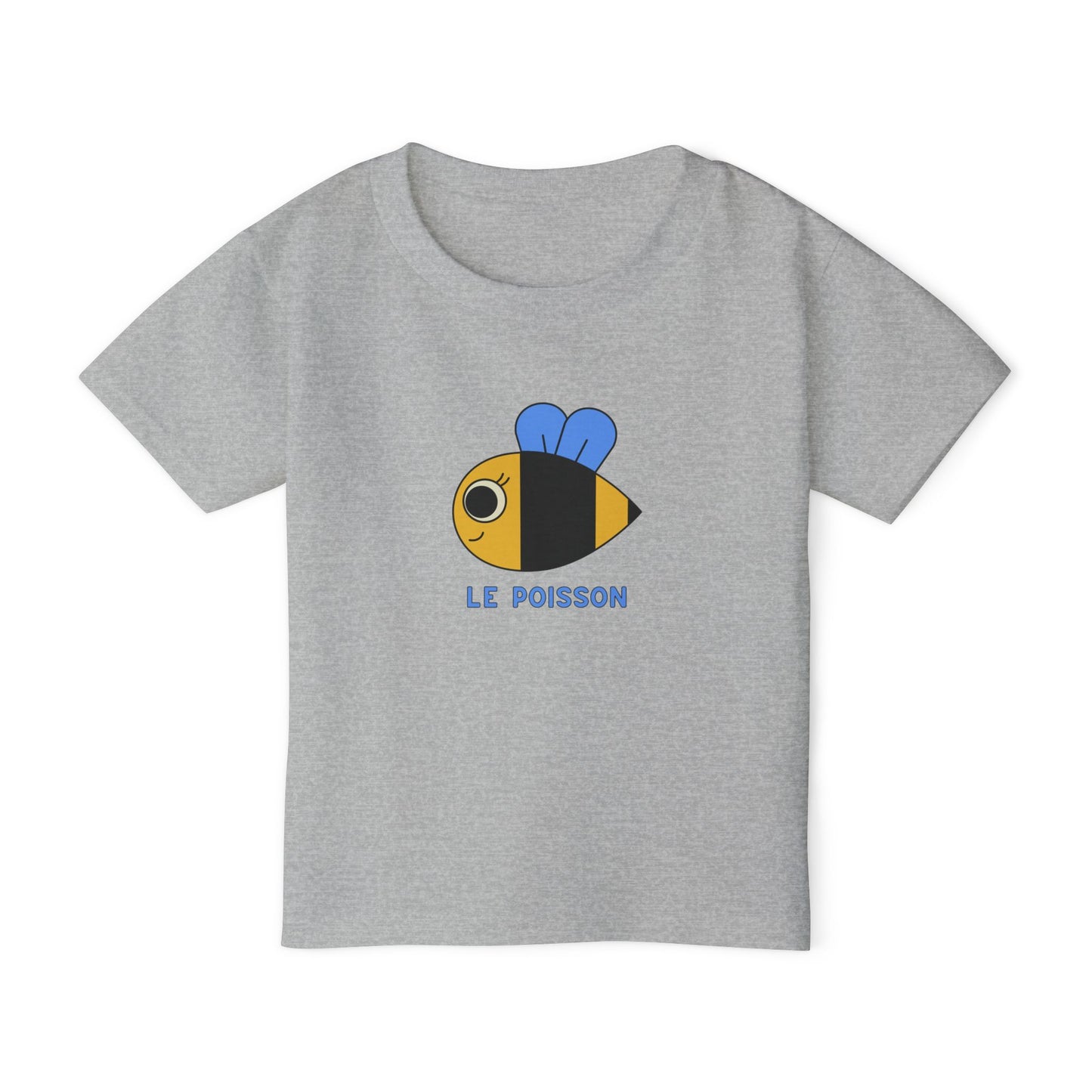 Cute Toddler Animal T-Shirt, Le Poisson