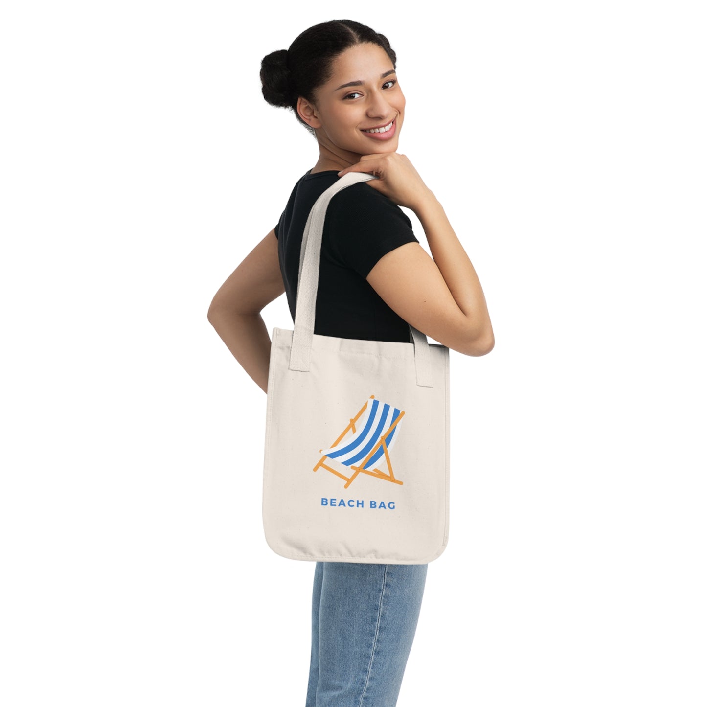 Beach Bag, Eco-Friendly Canvas Tote