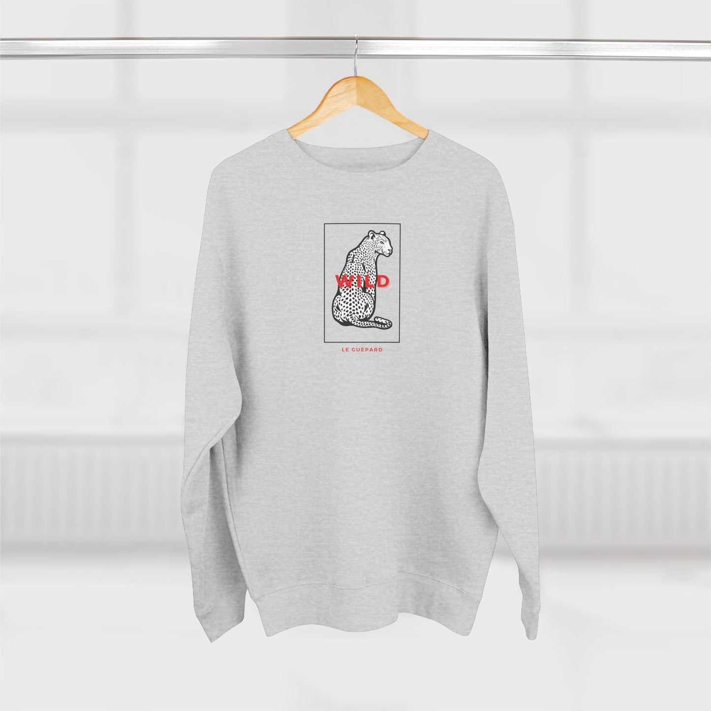 Chic Sweatshirt - Wild 'le guépard'