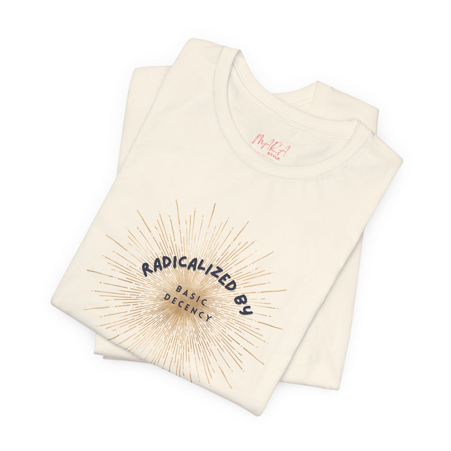 Whimsical Radicalized BY Tee - Natural