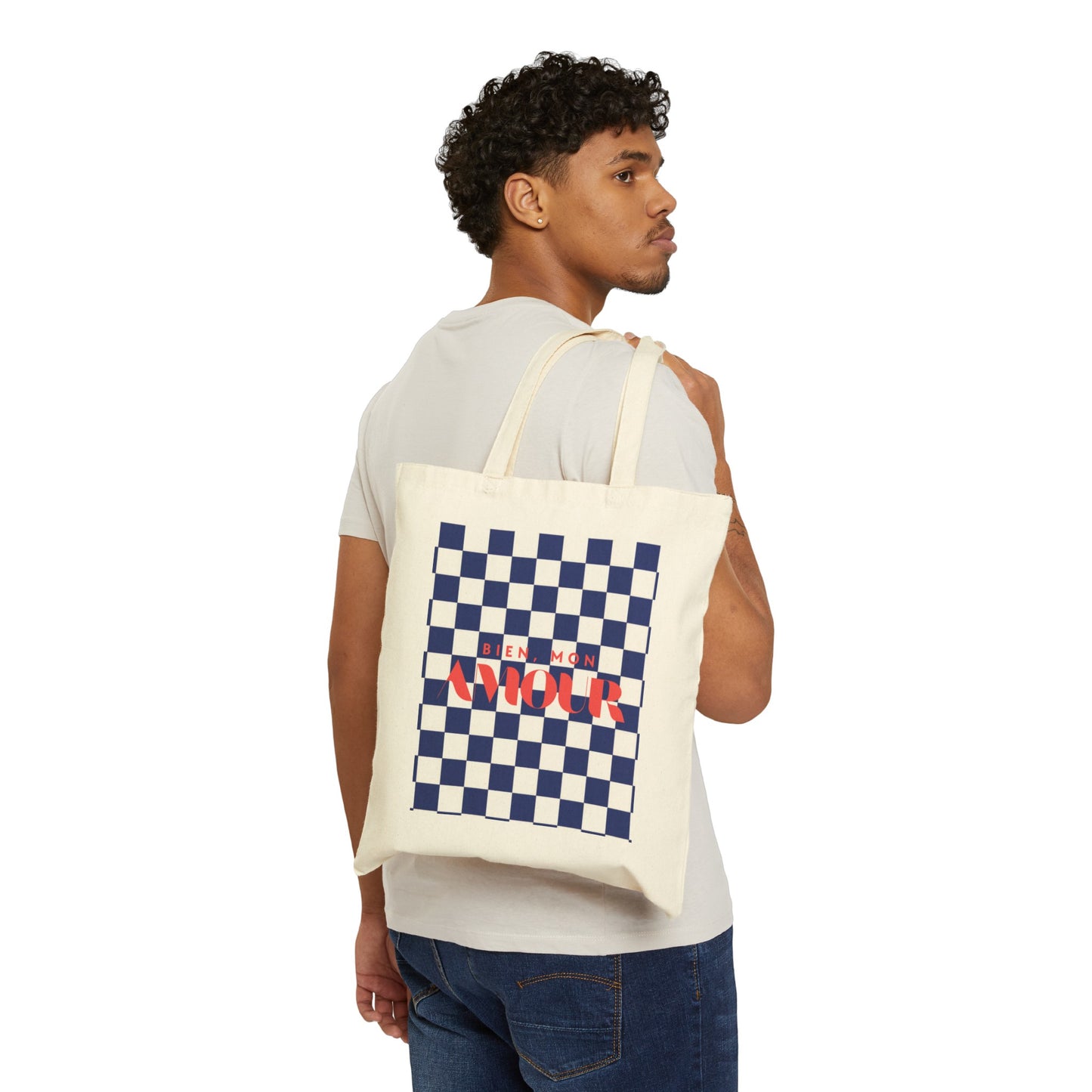 Bien, Mon Amour Tote Bag | French Preppy