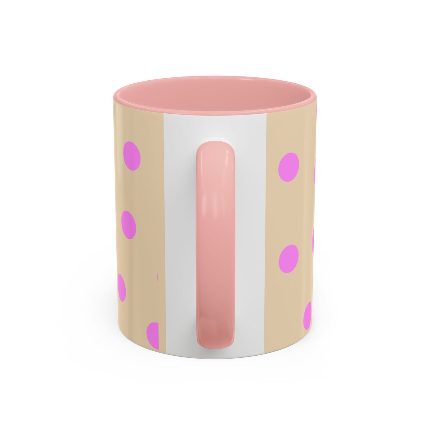 Laissez-Faire Household Polka Dot Coffee Mug — Playful Accent Ceramic Mug