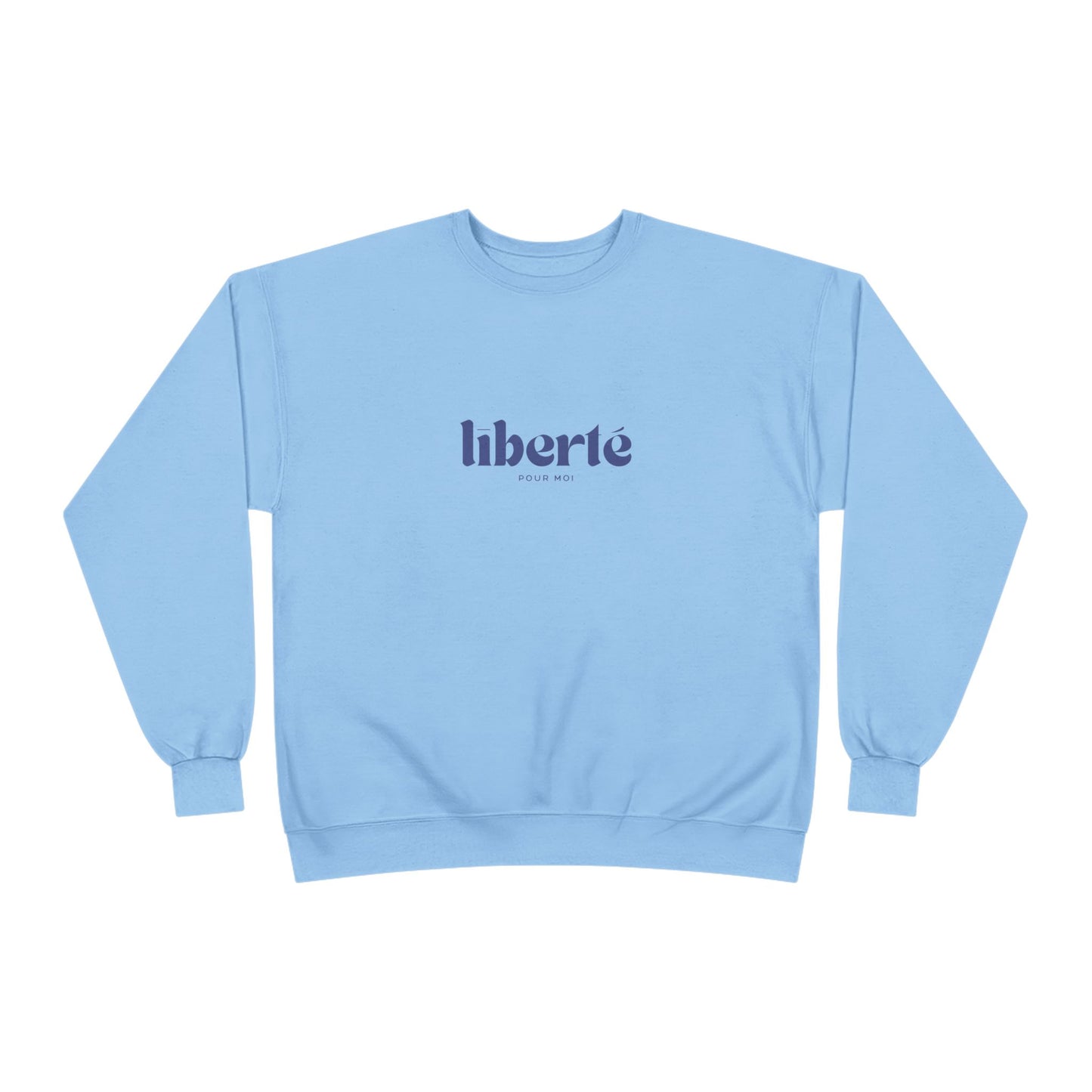 Liberté pour moi Cozy Sweatshirt, Independence Day Shirt