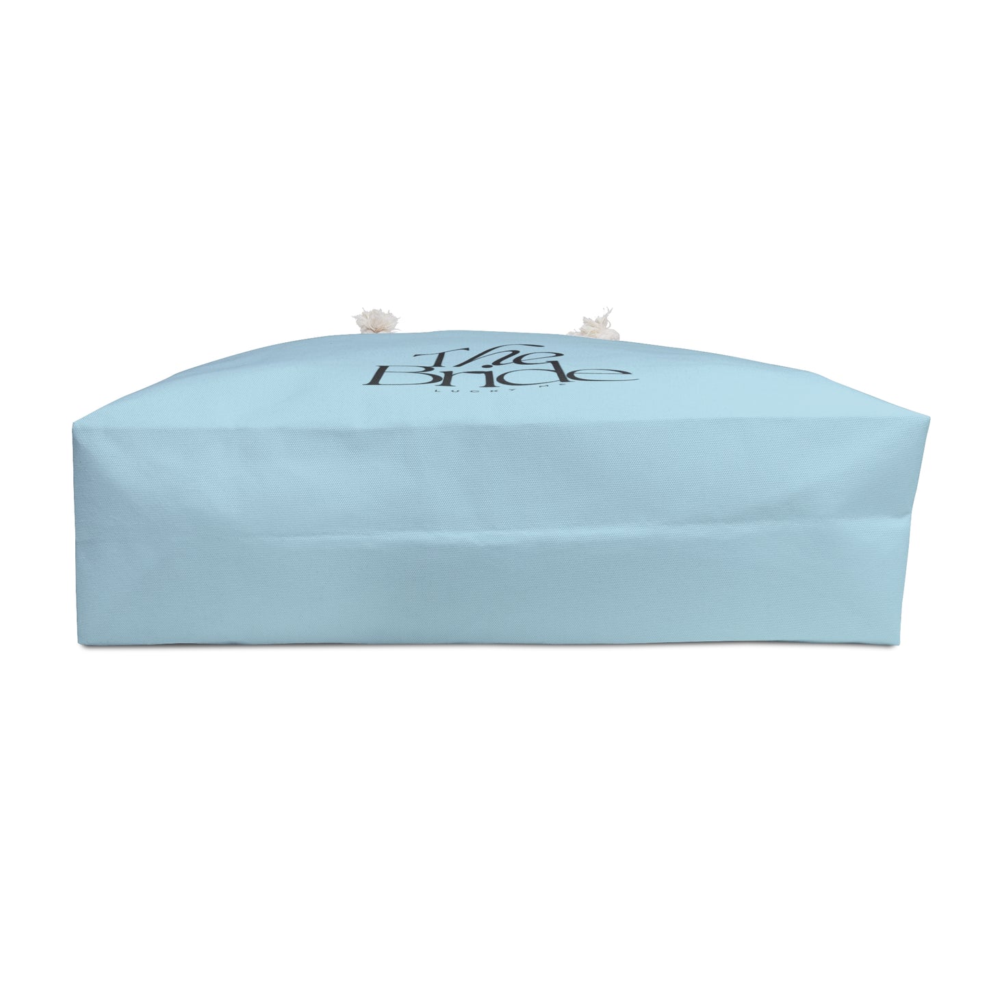 Personalized Bridal Oversized Tote, China Blue