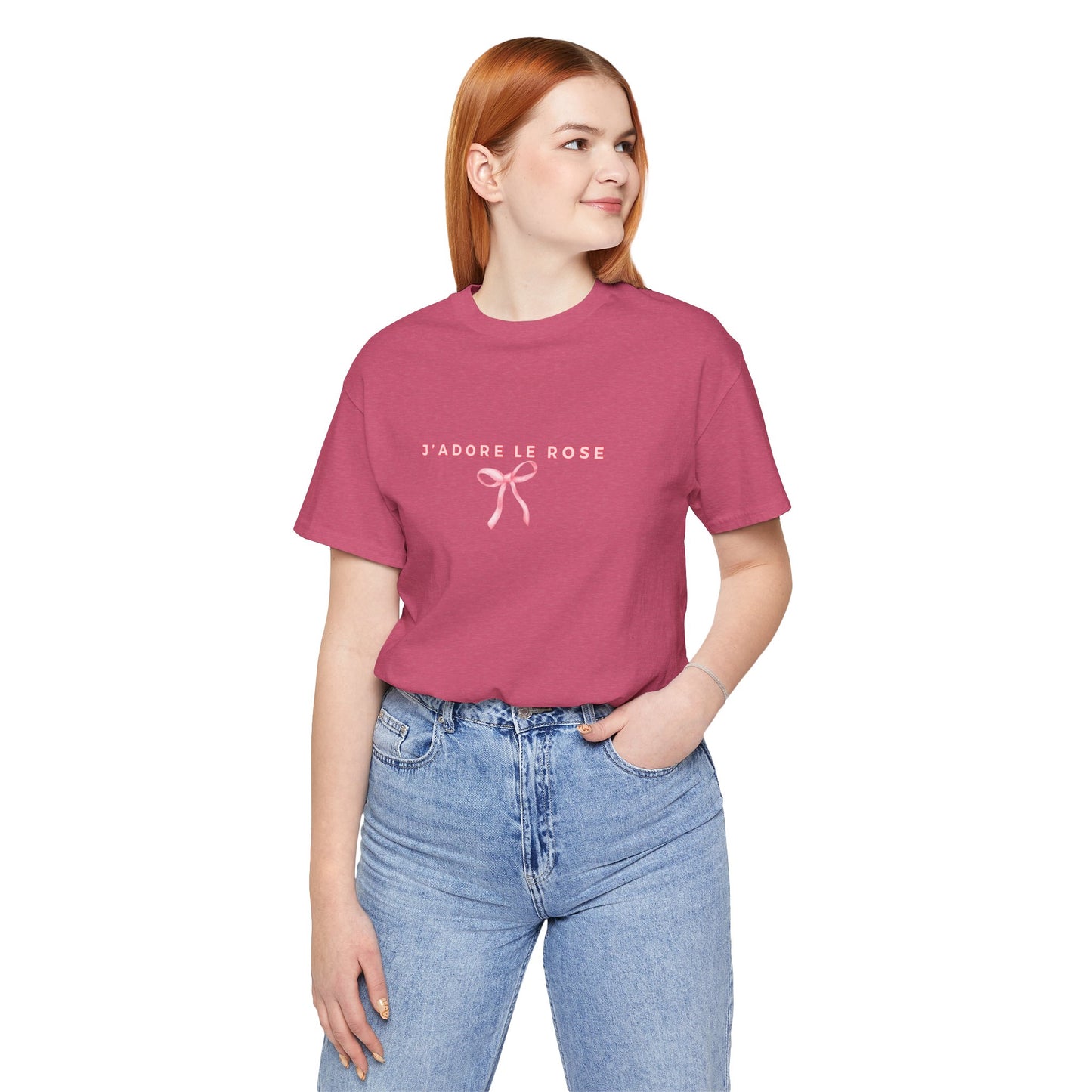 Pink Lover Ladies Tee | J'adore le rose | I LOVE PINK
