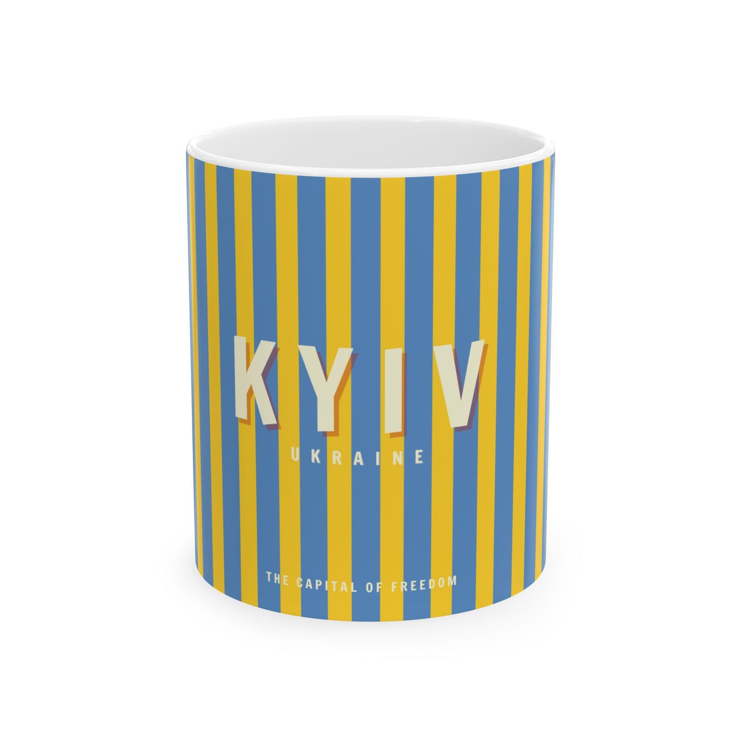 Kyiv, Ukraine, The Scent of Freedom Ceramic Mug