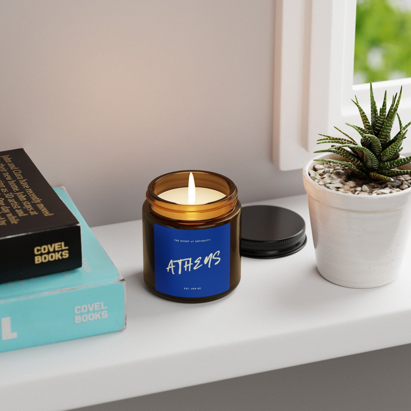 ATHENS "Scent of Antiquity" Soy Candle