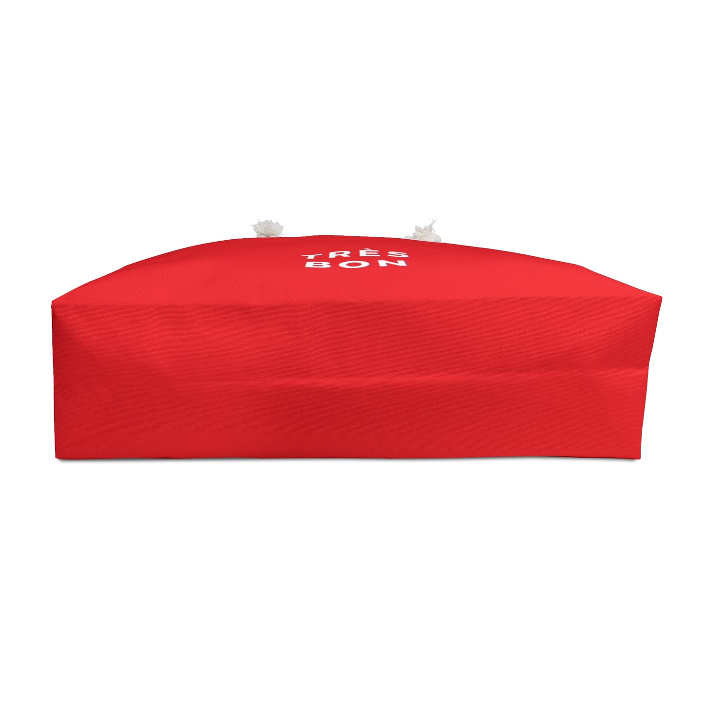 Chic Red Weekender Bag, Très Bon